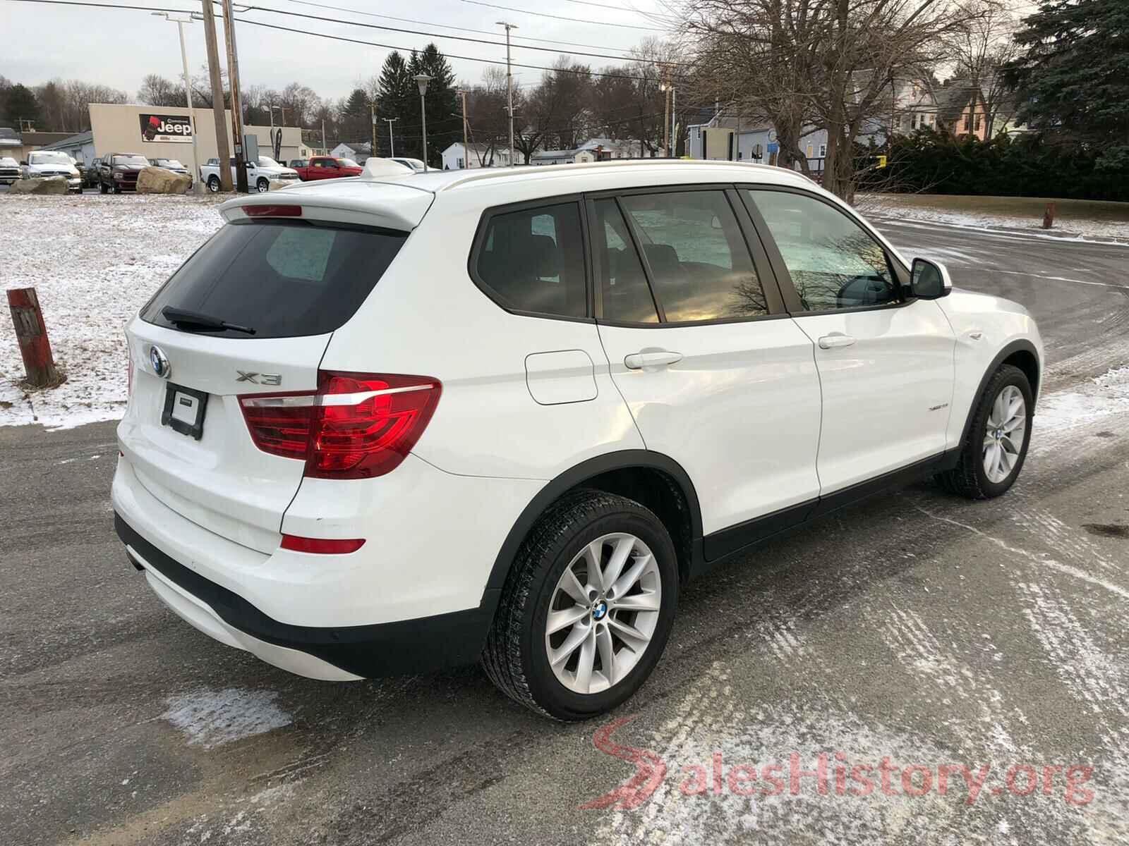 5UXWX9C5XH0T03394 2017 BMW X3