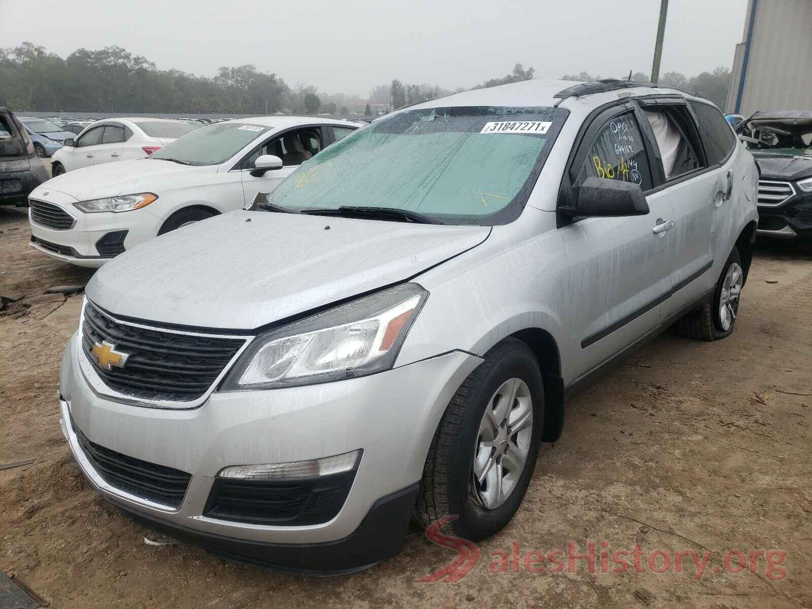 1GNKRFED1HJ276102 2017 CHEVROLET TRAVERSE