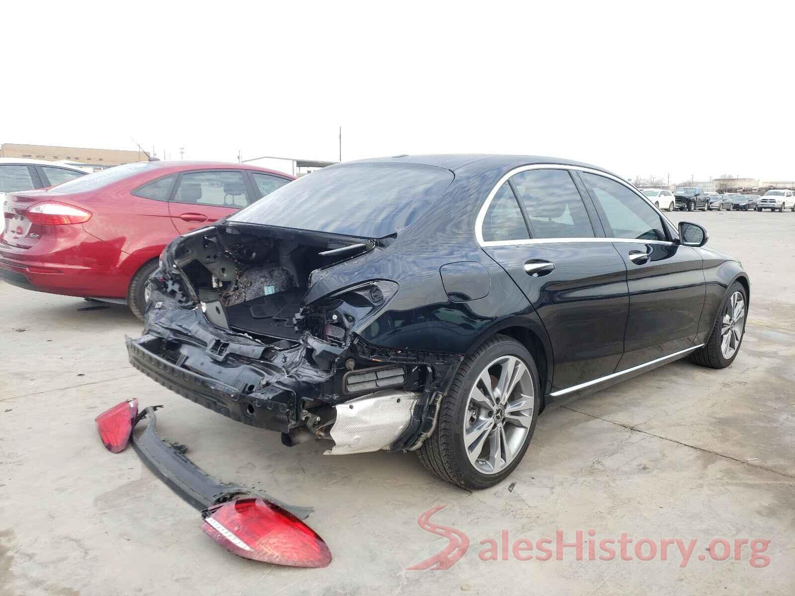 55SWF8DB4KU314188 2019 MERCEDES-BENZ C CLASS