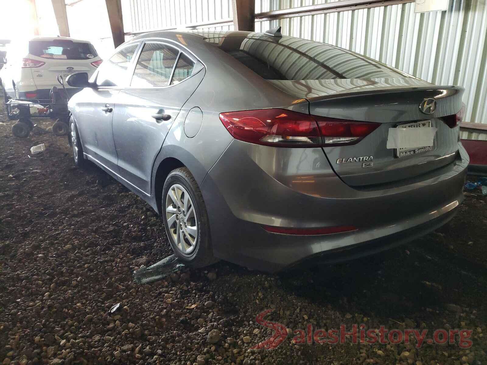 5NPD74LF6JH393706 2018 HYUNDAI ELANTRA