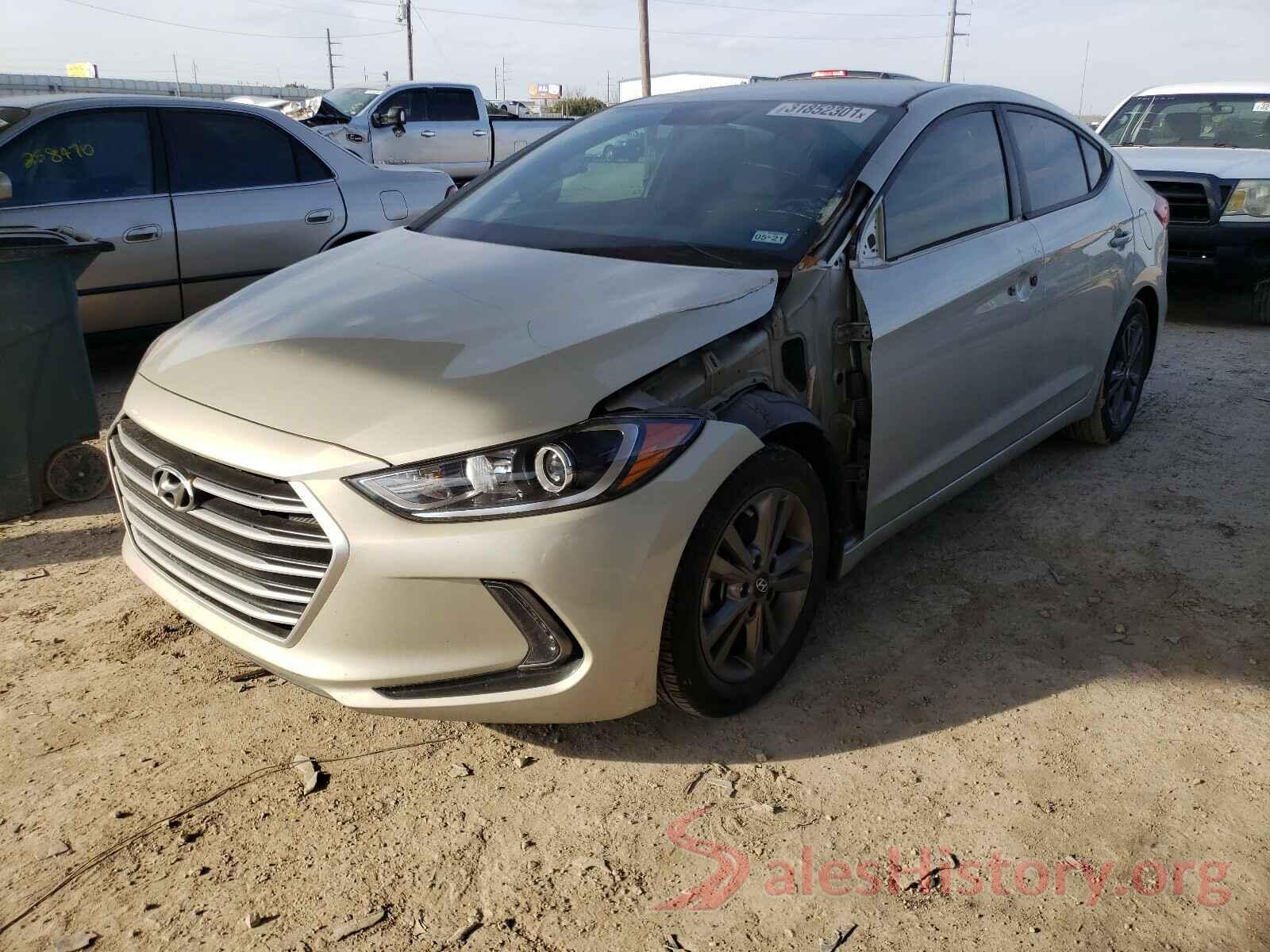 5NPD84LF6HH018230 2017 HYUNDAI ELANTRA