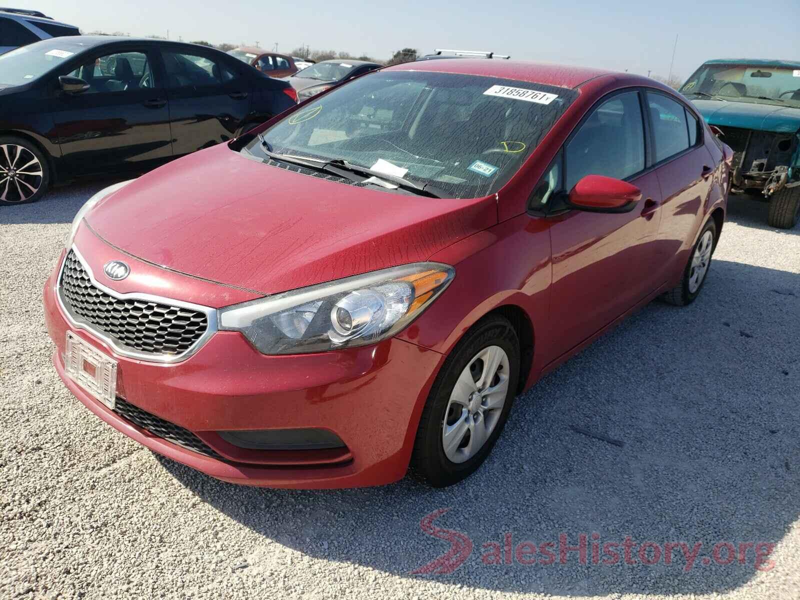 KNAFK4A67G5607652 2016 KIA FORTE