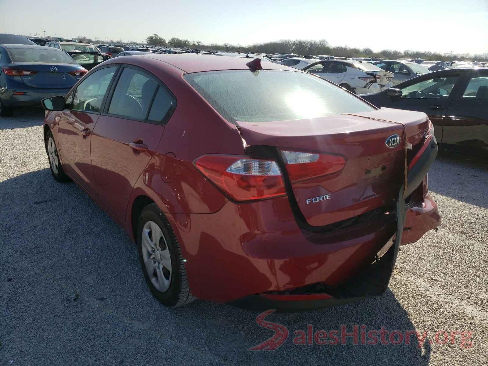 KNAFK4A67G5607652 2016 KIA FORTE