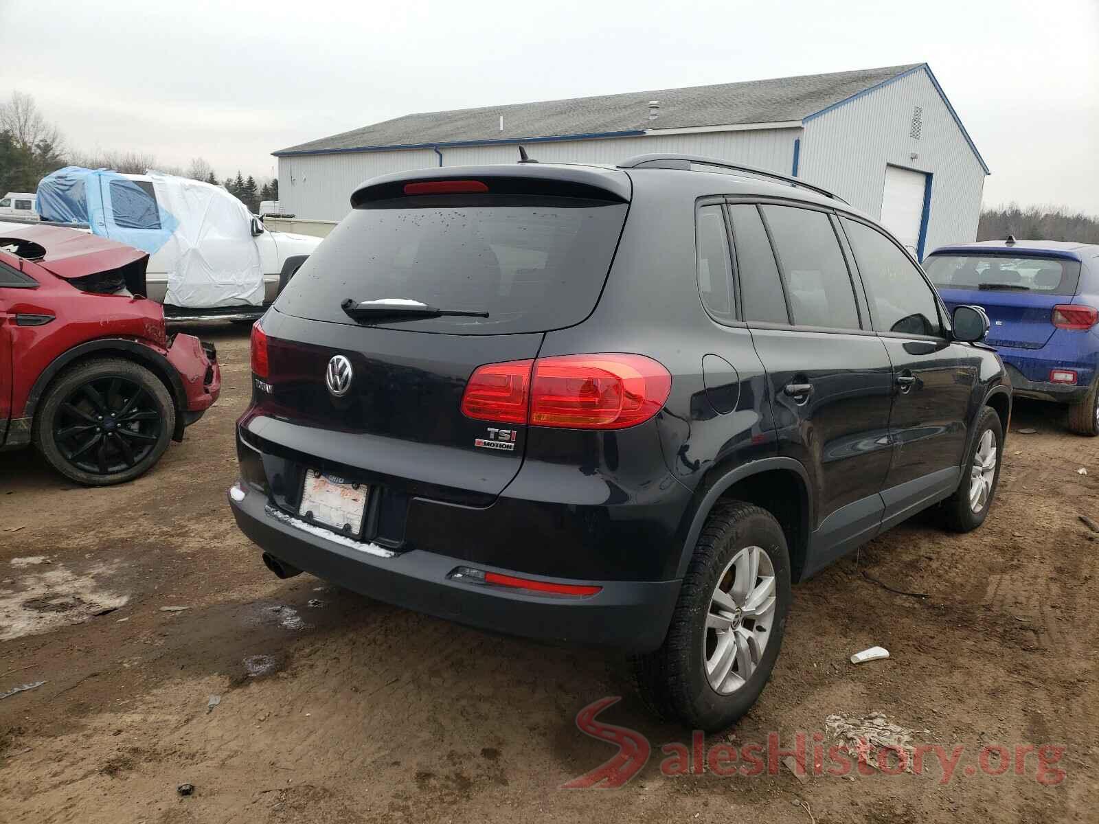 WVGBV7AX8GW593494 2016 VOLKSWAGEN TIGUAN