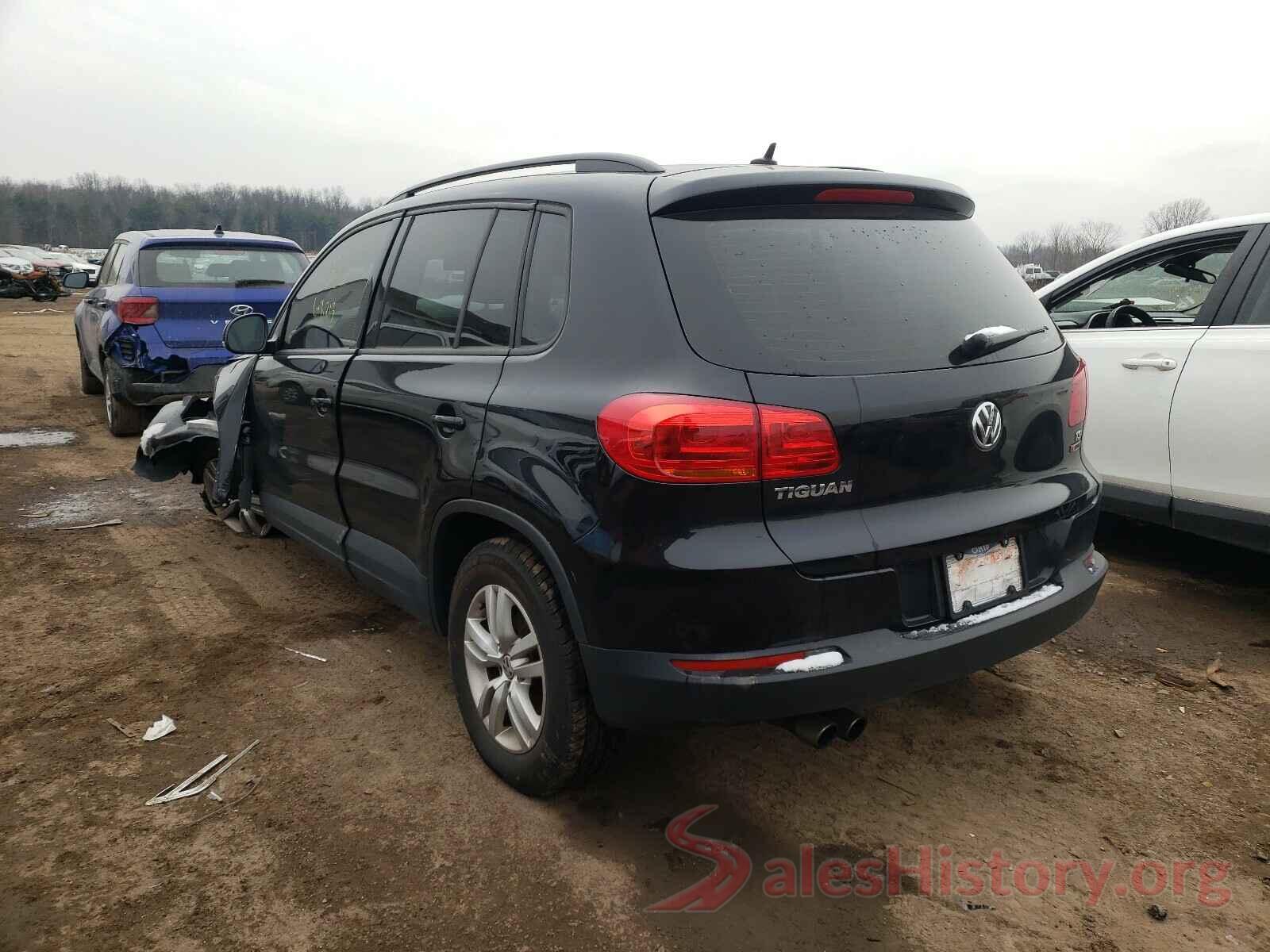 WVGBV7AX8GW593494 2016 VOLKSWAGEN TIGUAN