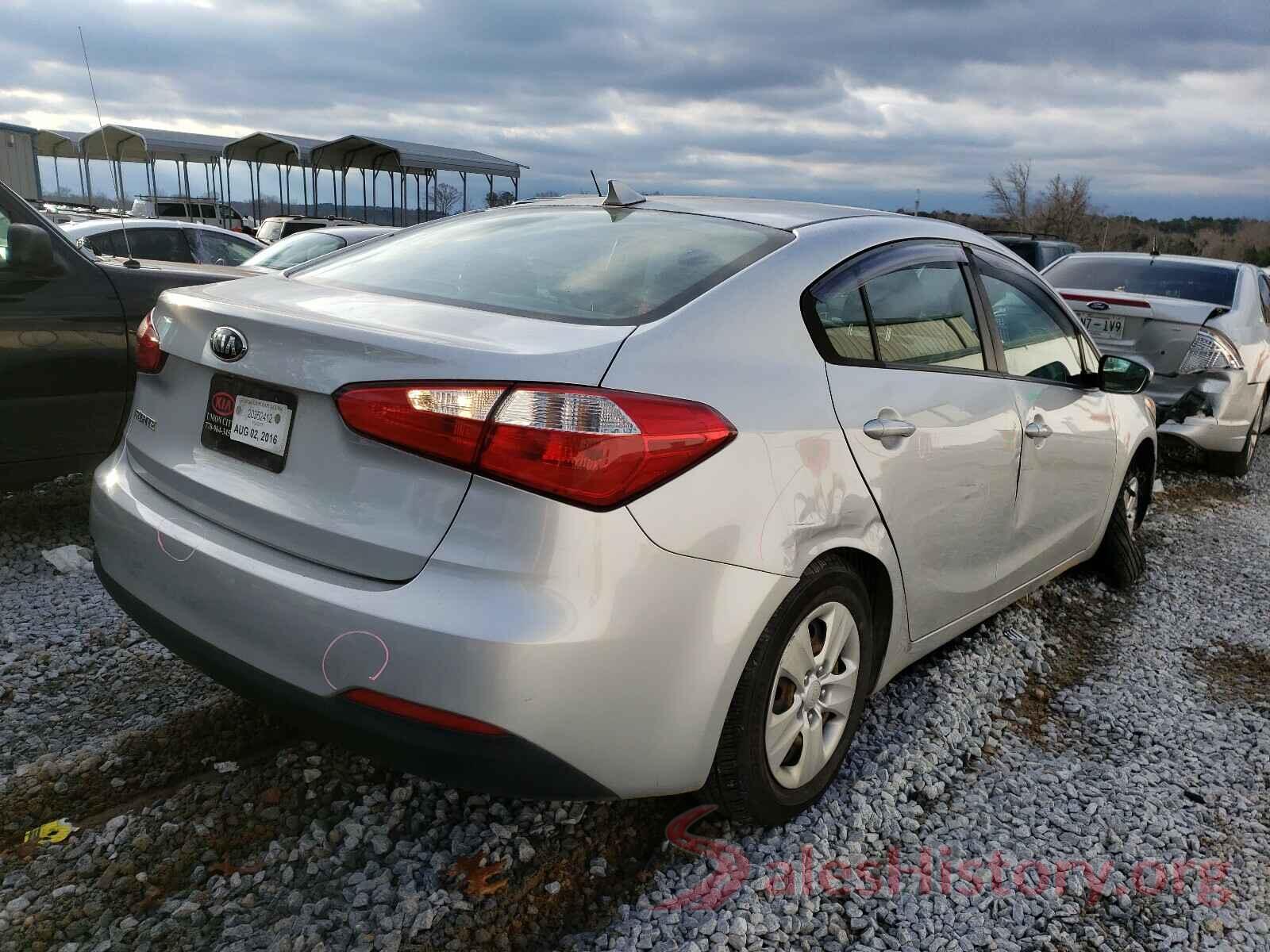 KNAFK4A62G5592056 2016 KIA FORTE