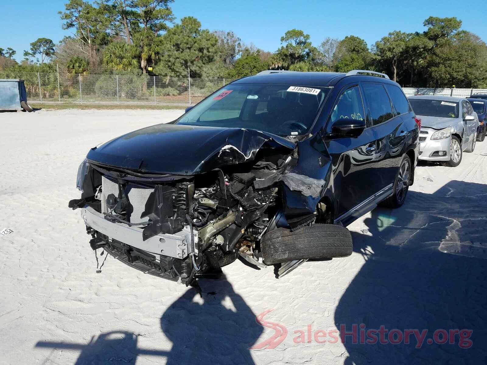 5N1DR2MN4HC618274 2017 NISSAN PATHFINDER