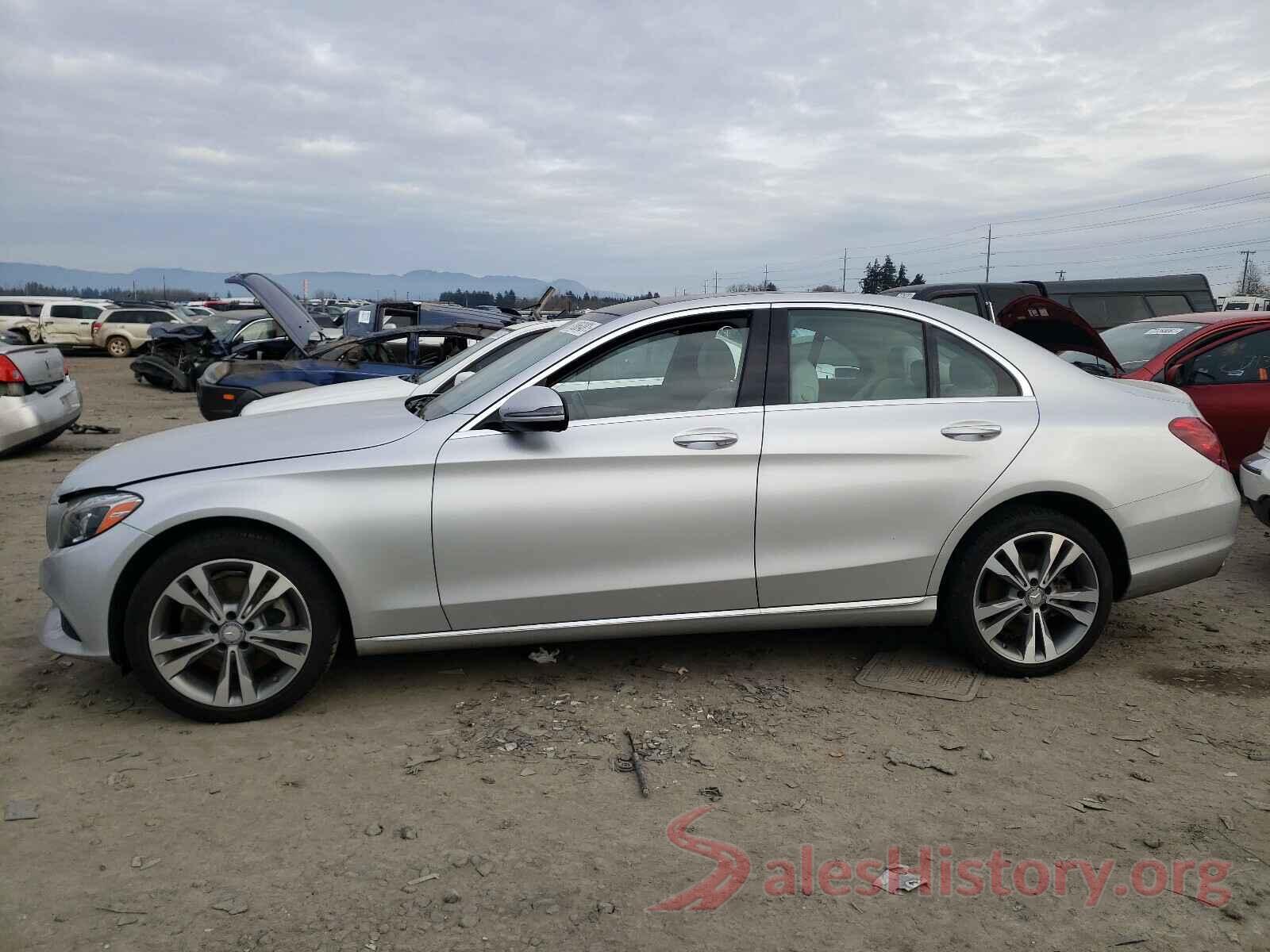 55SWF4KB2GU135134 2016 MERCEDES-BENZ C CLASS