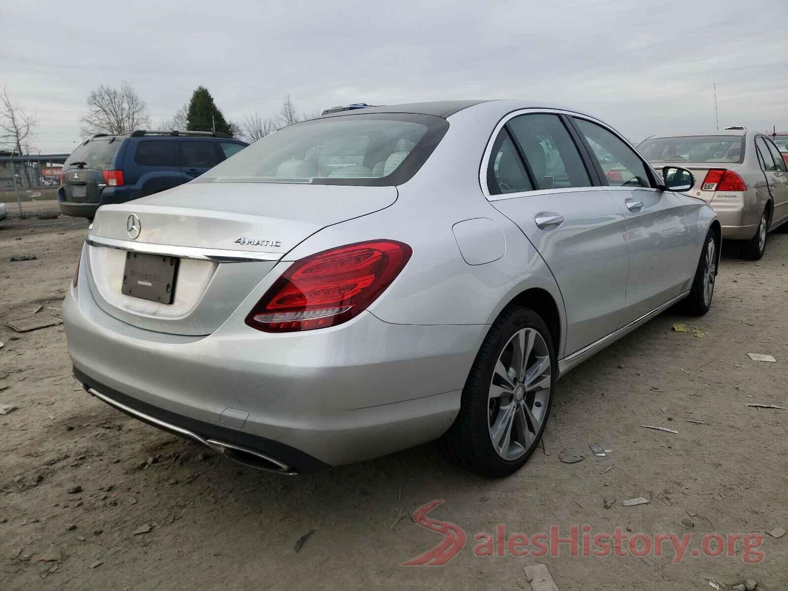 55SWF4KB2GU135134 2016 MERCEDES-BENZ C CLASS