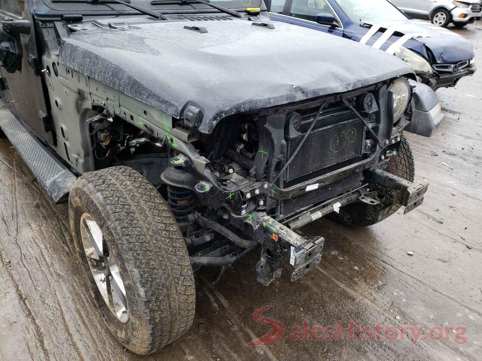 1C4HJXEN8KW573581 2019 JEEP WRANGLER