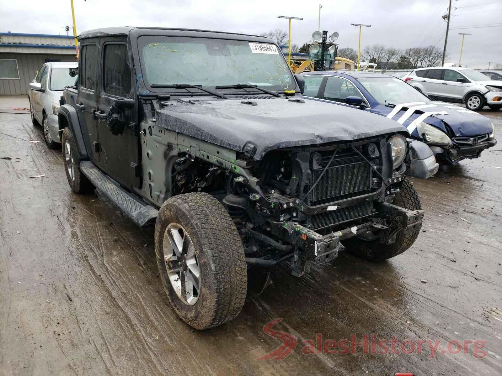 1C4HJXEN8KW573581 2019 JEEP WRANGLER