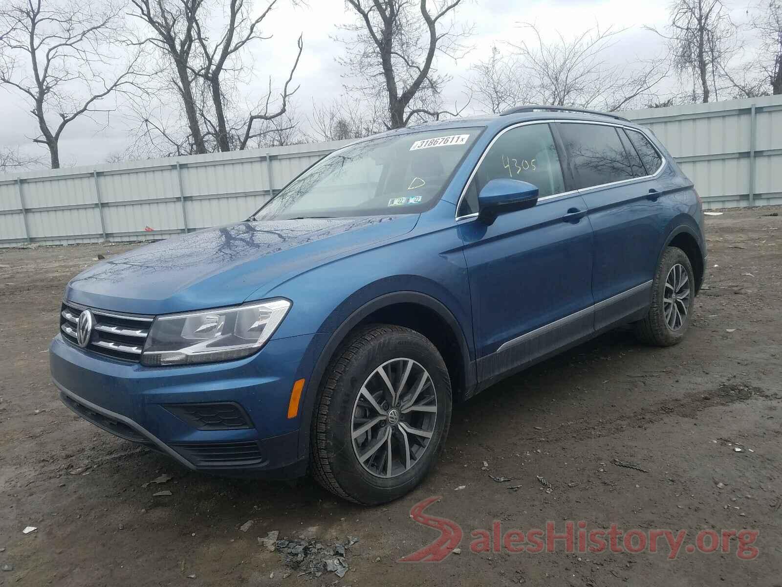 3VV2B7AX5LM087534 2020 VOLKSWAGEN TIGUAN