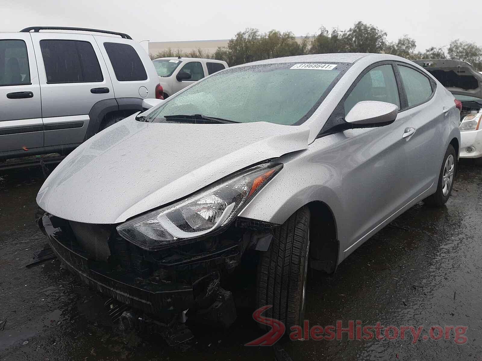 5NPDH4AEXGH784468 2016 HYUNDAI ELANTRA