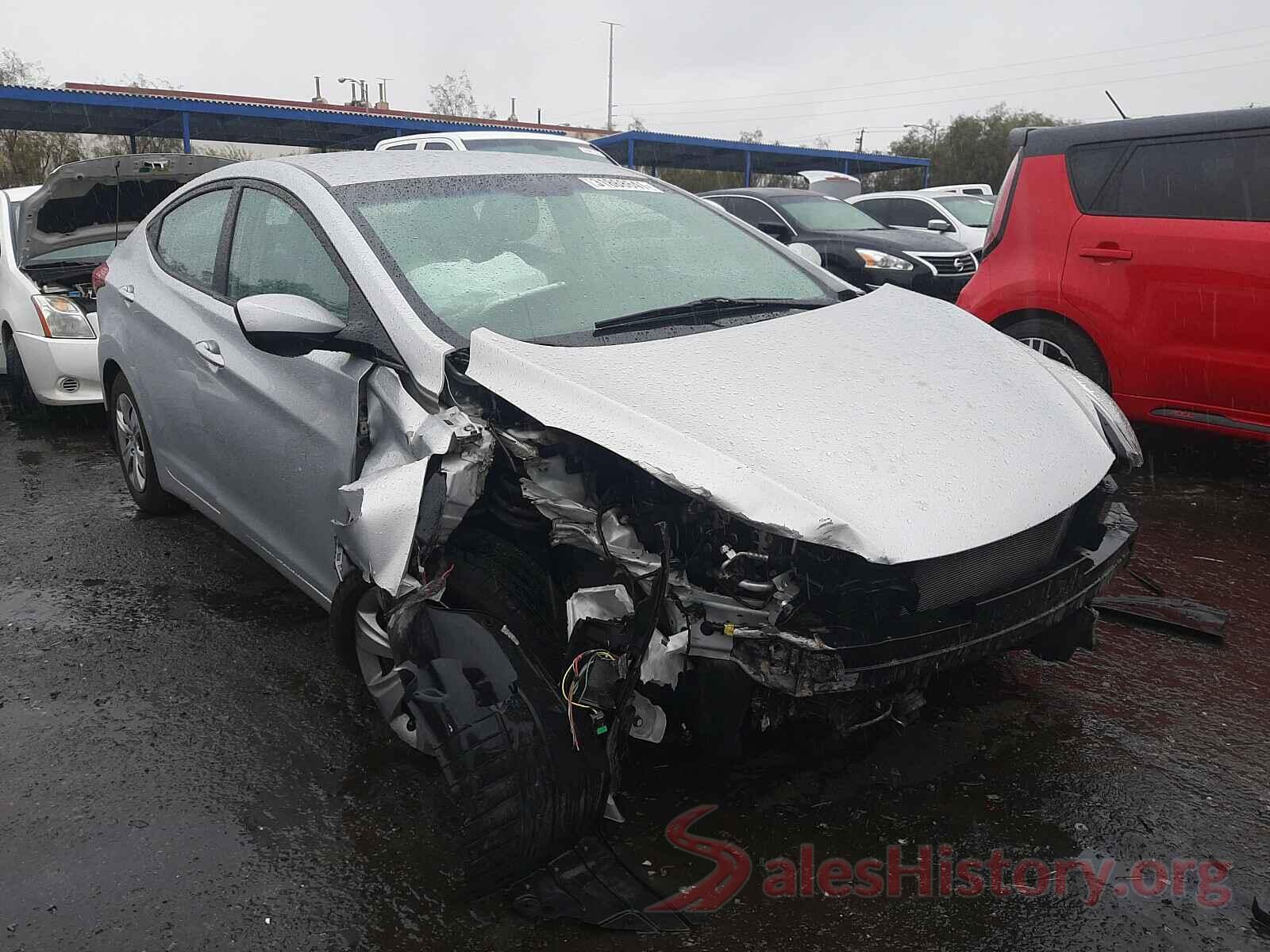 5NPDH4AEXGH784468 2016 HYUNDAI ELANTRA