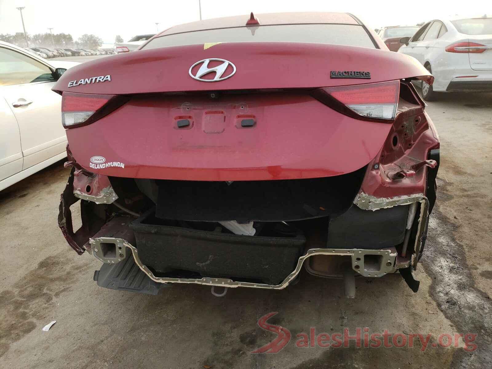 5NPDH4AE9GH736850 2016 HYUNDAI ELANTRA