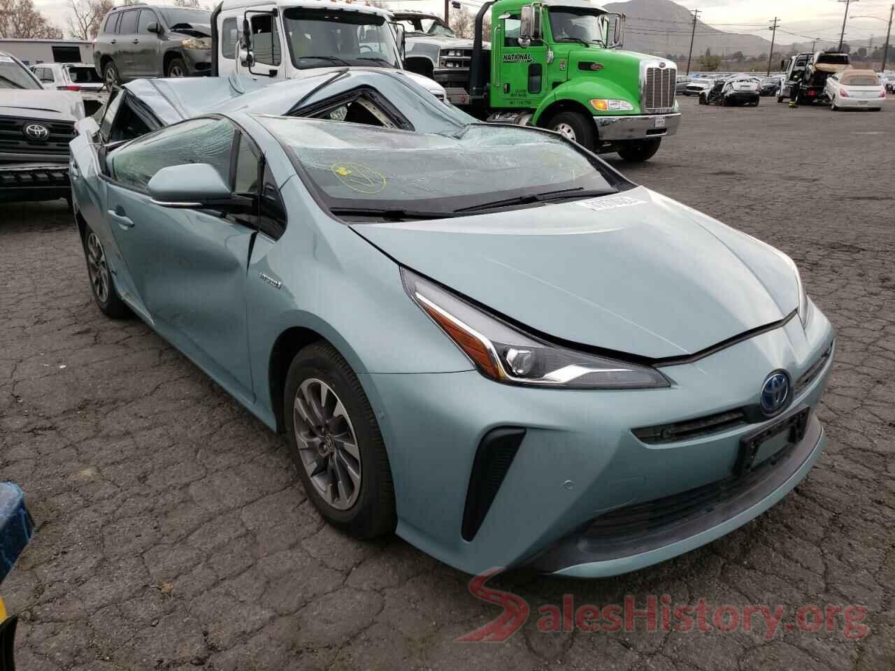 JTDKARFU9K3085958 2019 TOYOTA PRIUS