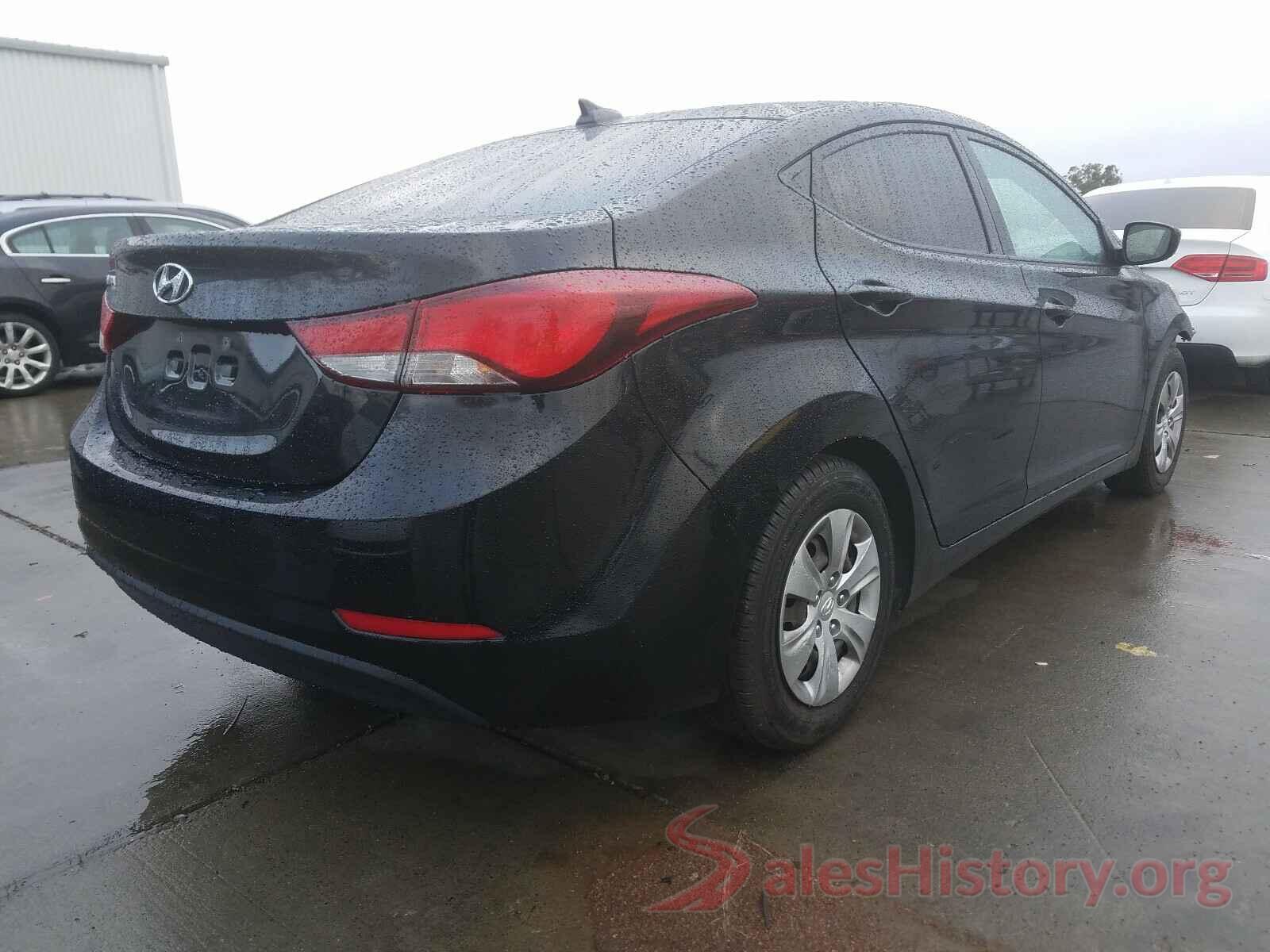 KMHDH4AEXGU640940 2016 HYUNDAI ELANTRA