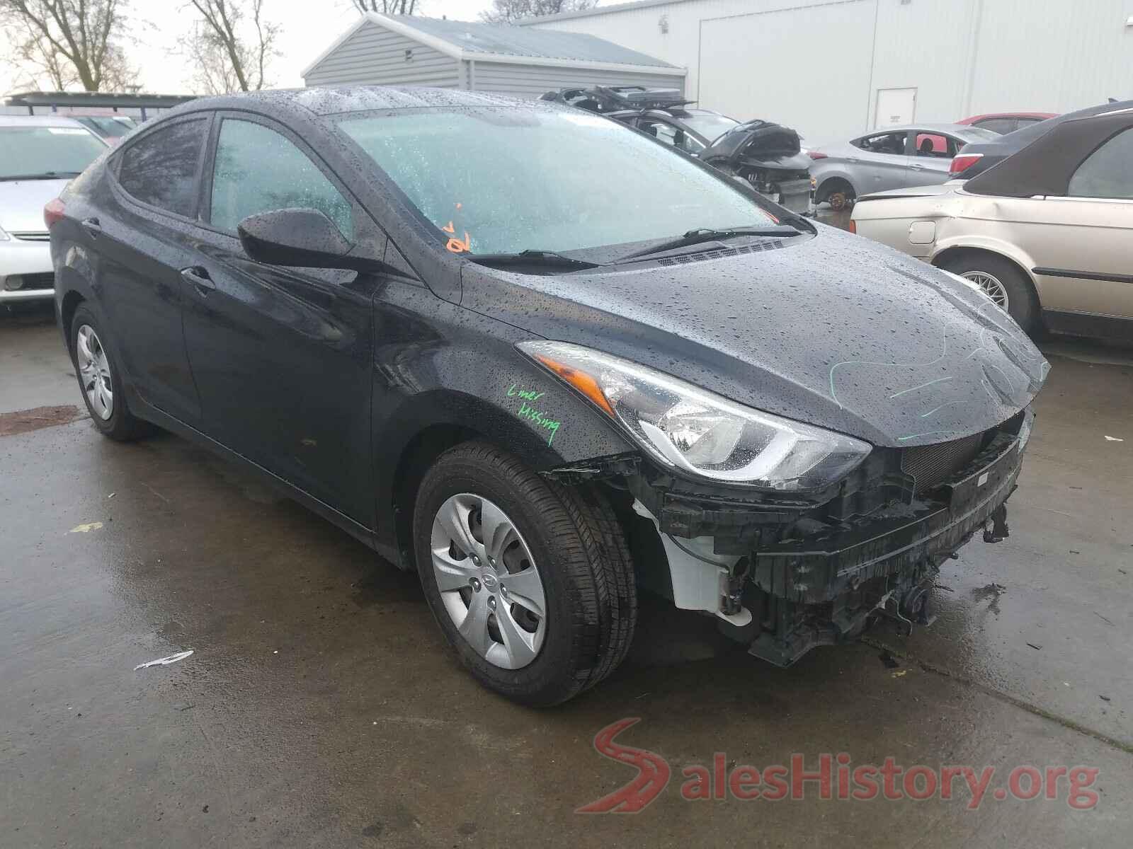 KMHDH4AEXGU640940 2016 HYUNDAI ELANTRA