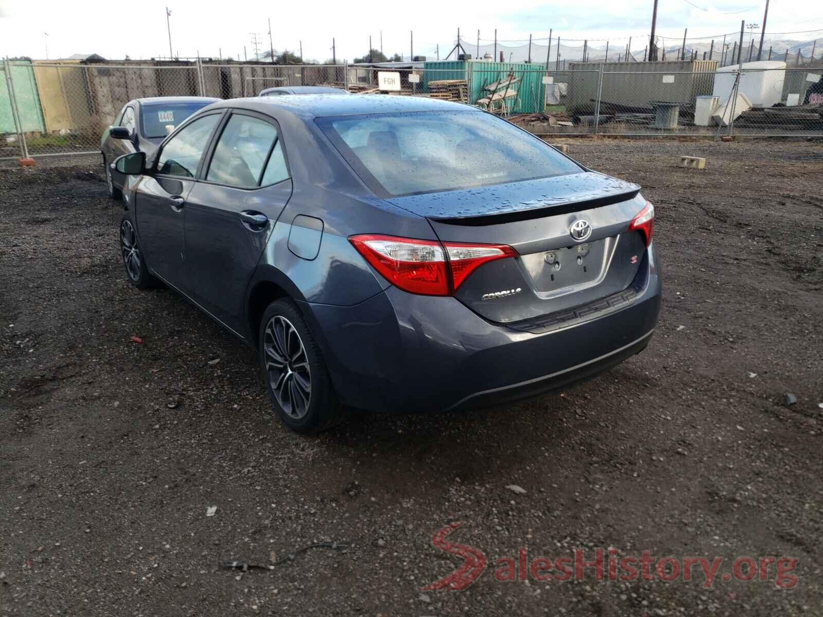 5YFBURHE3GP445706 2016 TOYOTA COROLLA