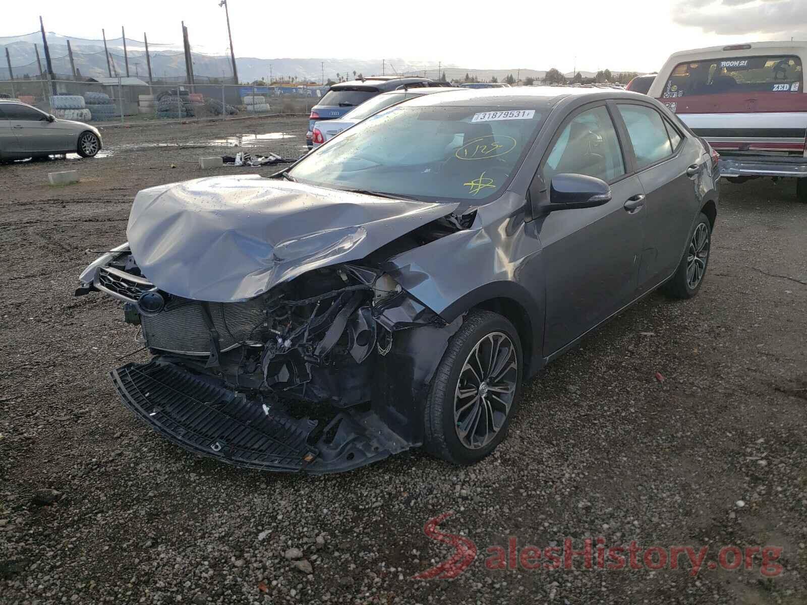 5YFBURHE3GP445706 2016 TOYOTA COROLLA