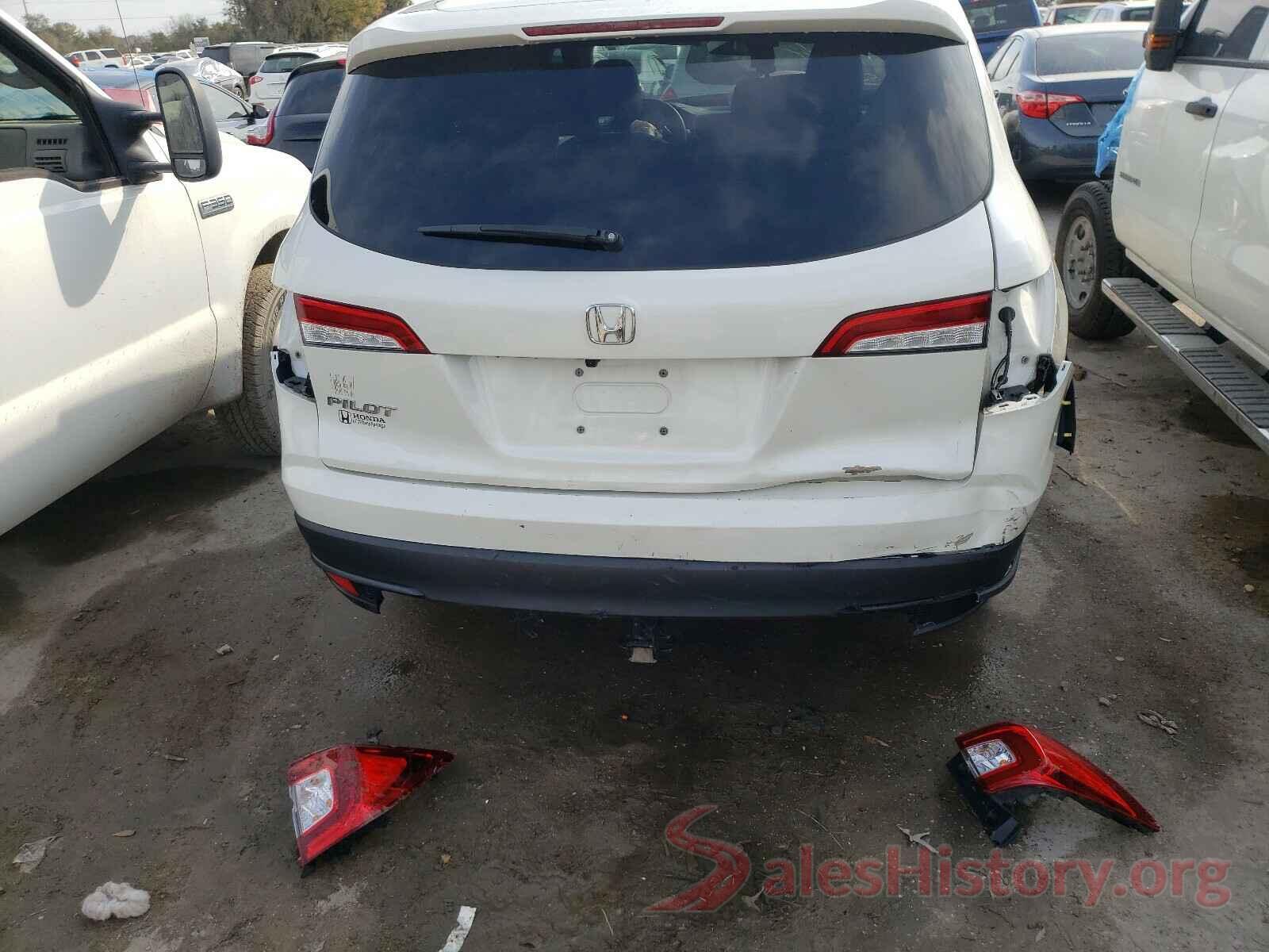 5FNYF5H51KB025086 2019 HONDA PILOT