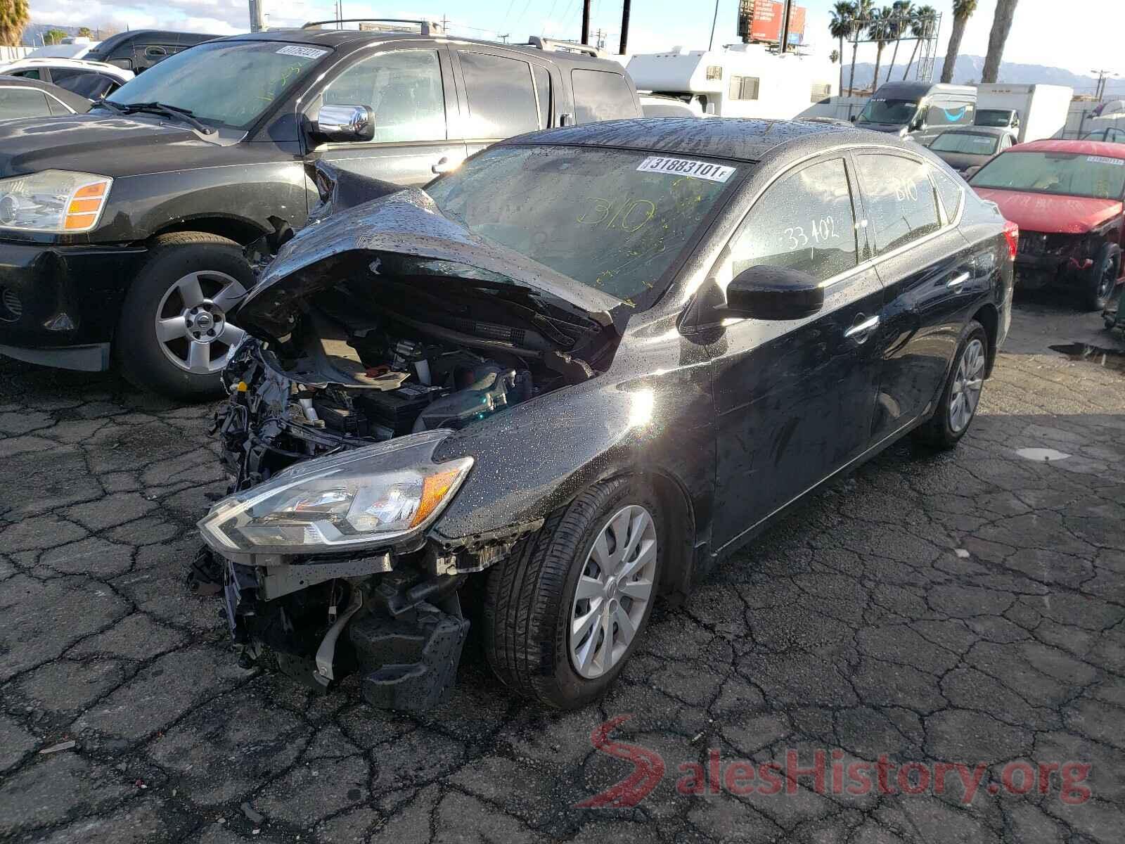 3N1AB7AP0KY399572 2019 NISSAN SENTRA