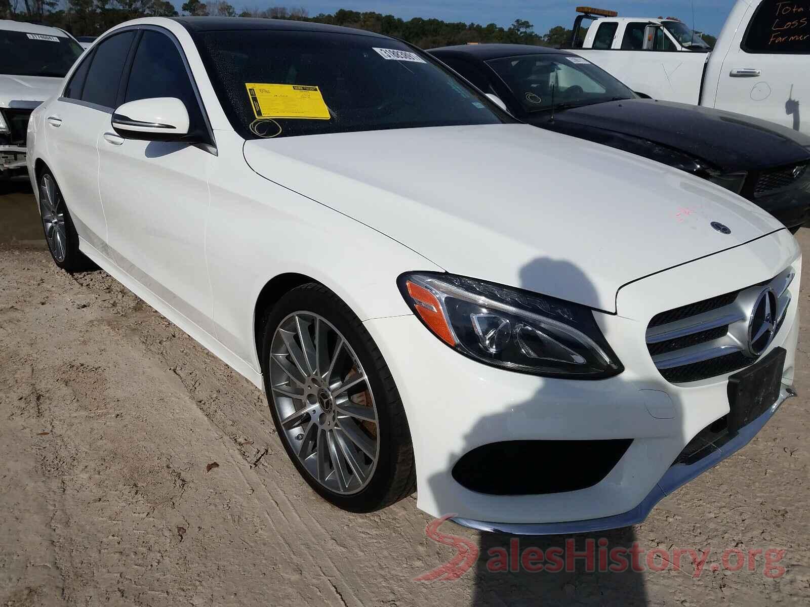 55SWF4JB5JU245104 2018 MERCEDES-BENZ C CLASS