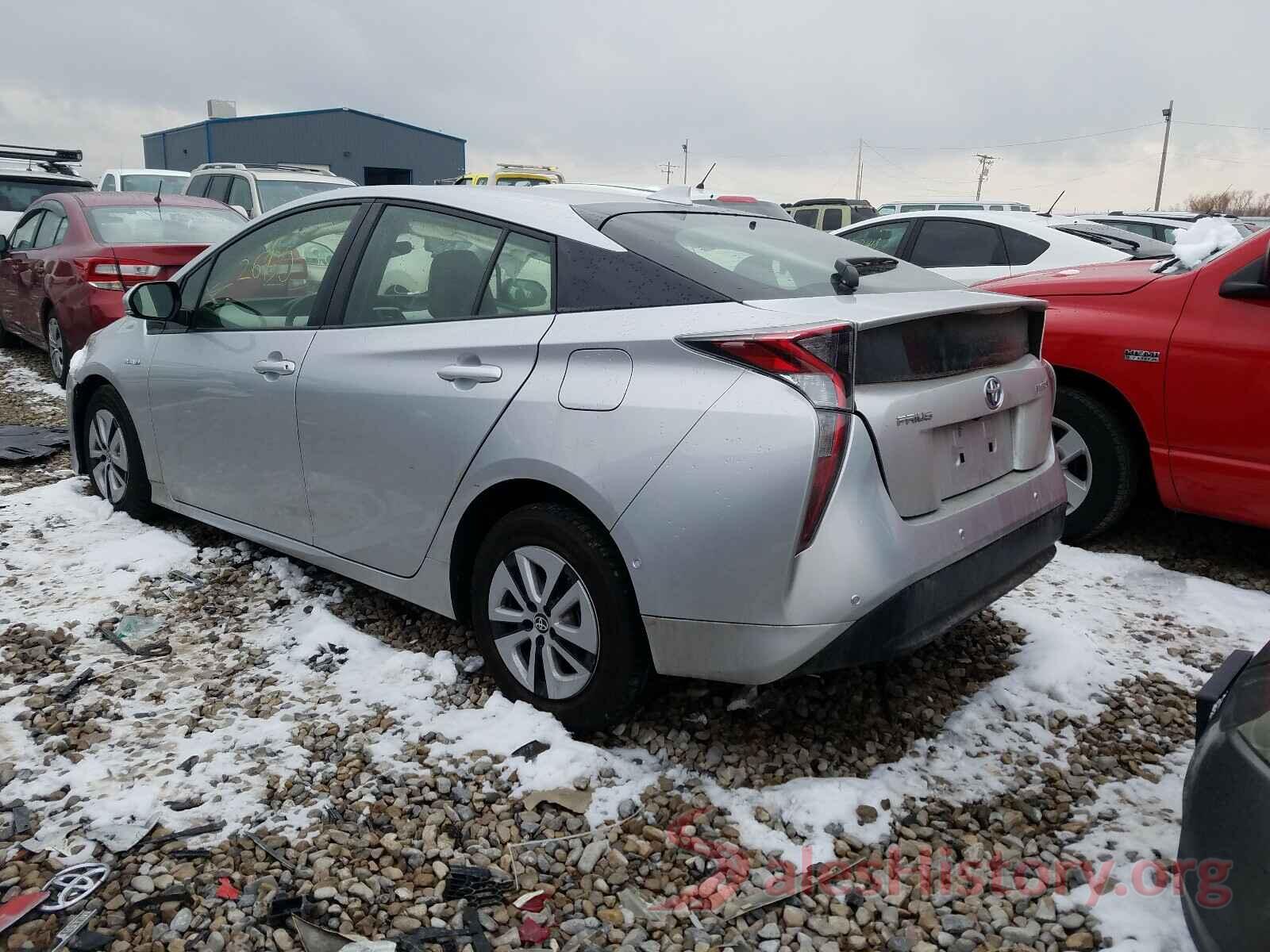 JTDKARFU1H3050176 2017 TOYOTA PRIUS