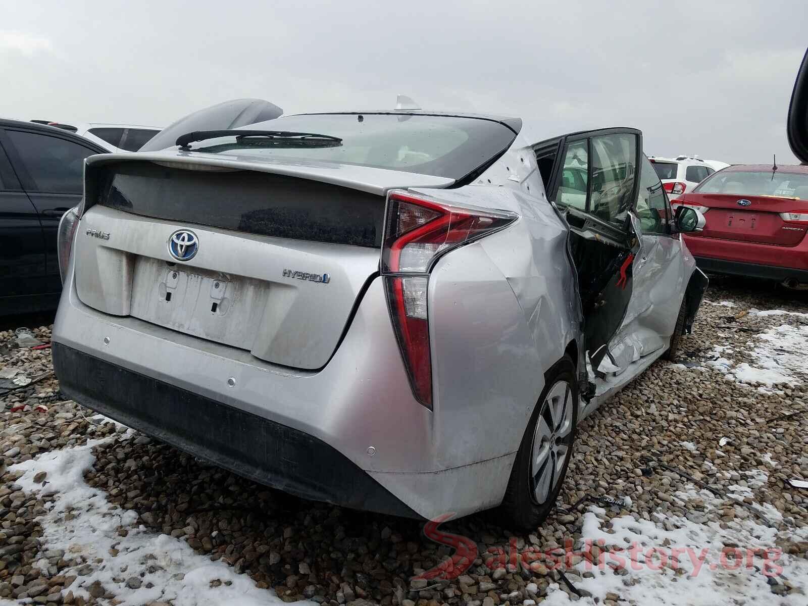 JTDKARFU1H3050176 2017 TOYOTA PRIUS