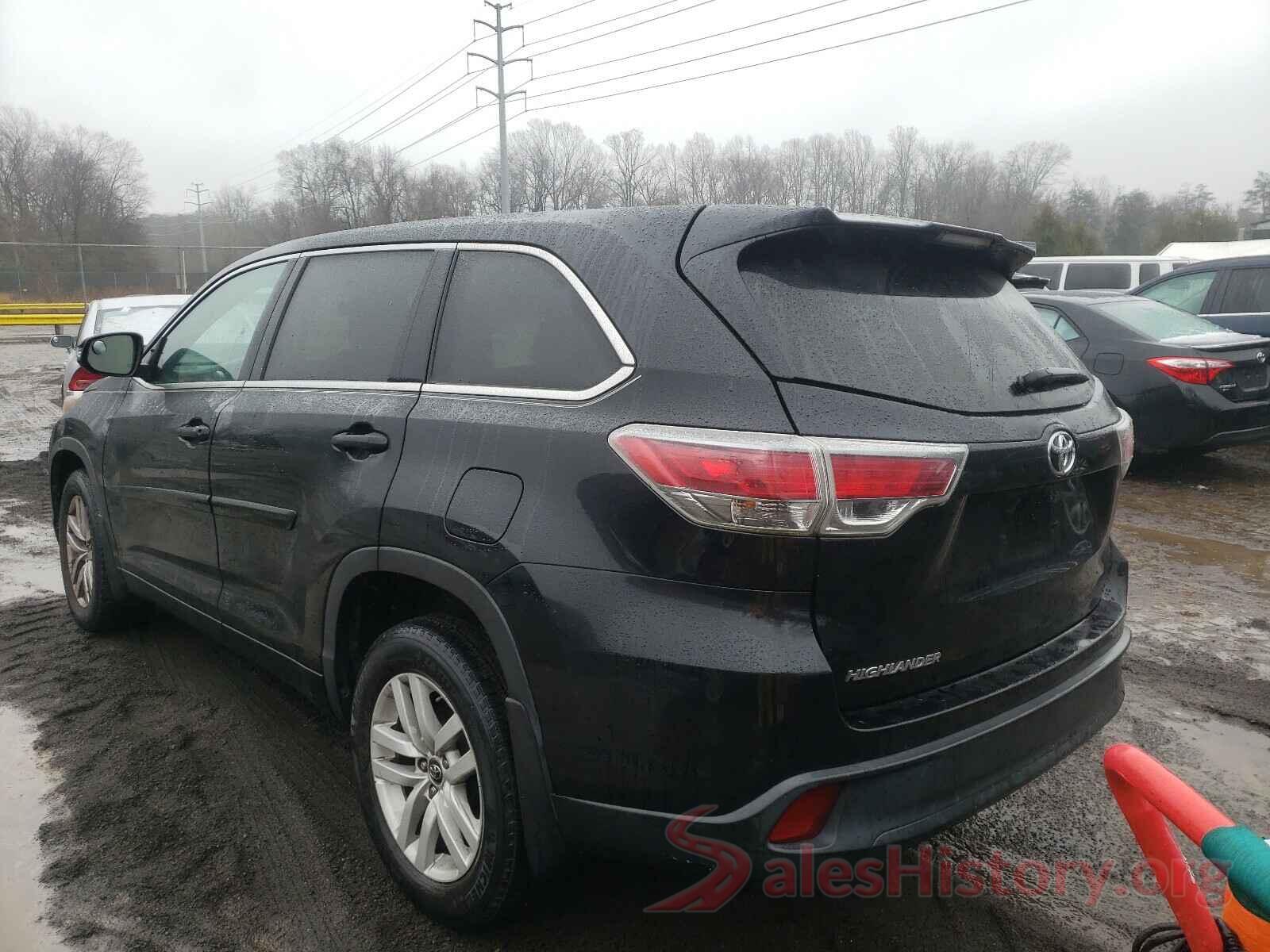 5TDZARFH4GS019096 2016 TOYOTA HIGHLANDER