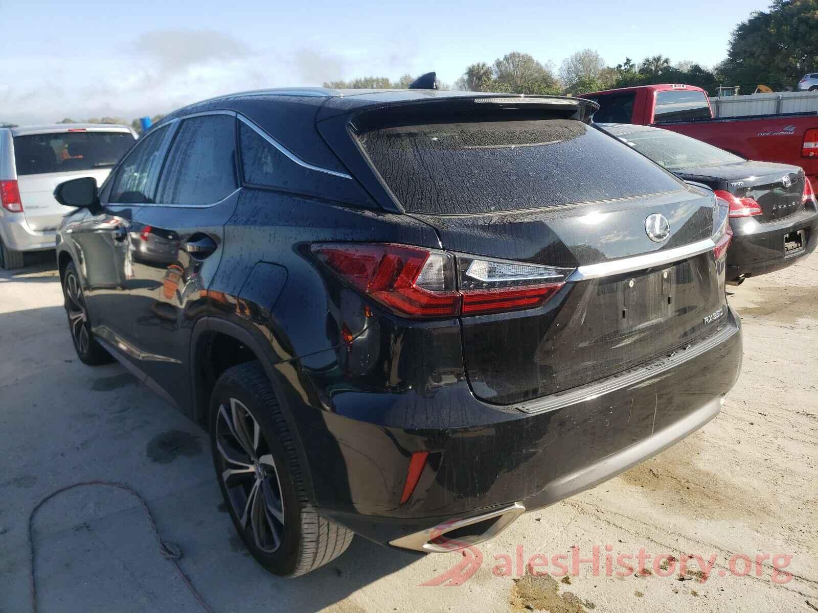 2T2ZZMCA6HC062735 2017 LEXUS RX350