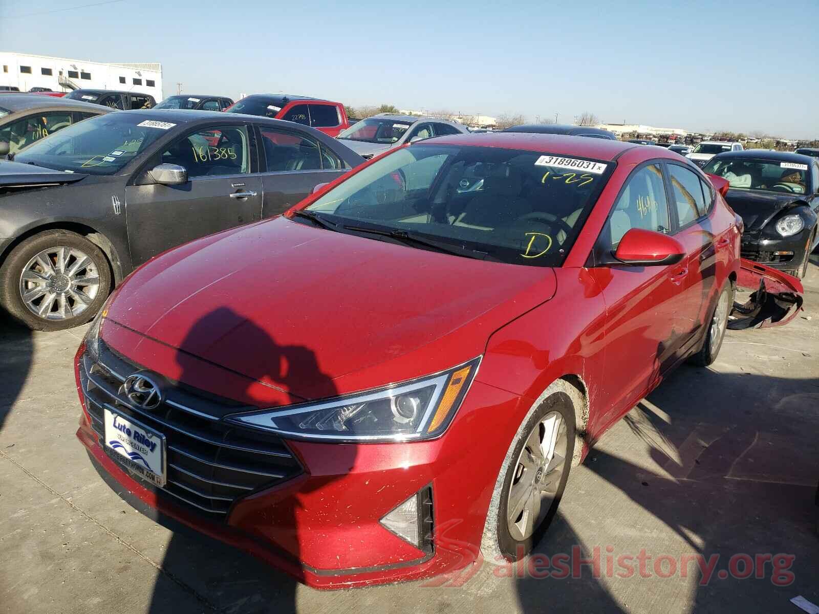 5NPD84LF8KH459347 2019 HYUNDAI ELANTRA