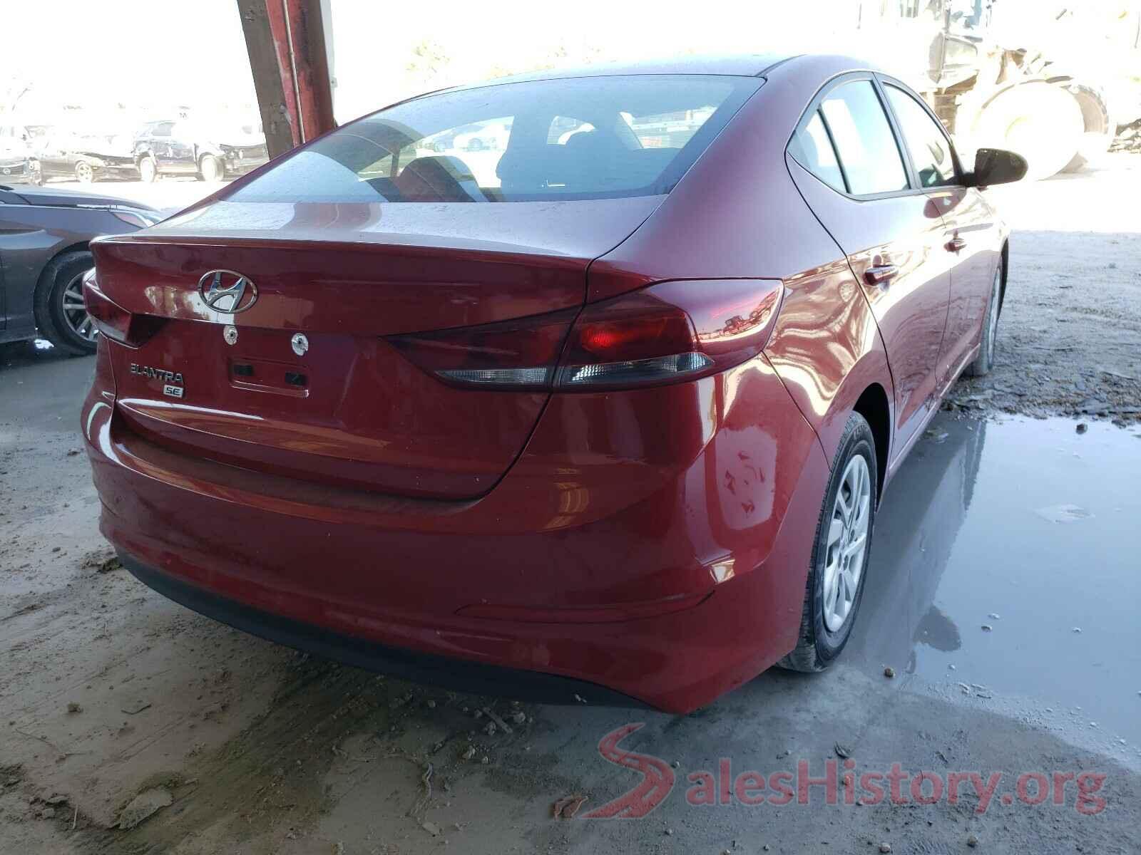 5NPD74LF7JH354431 2018 HYUNDAI ELANTRA