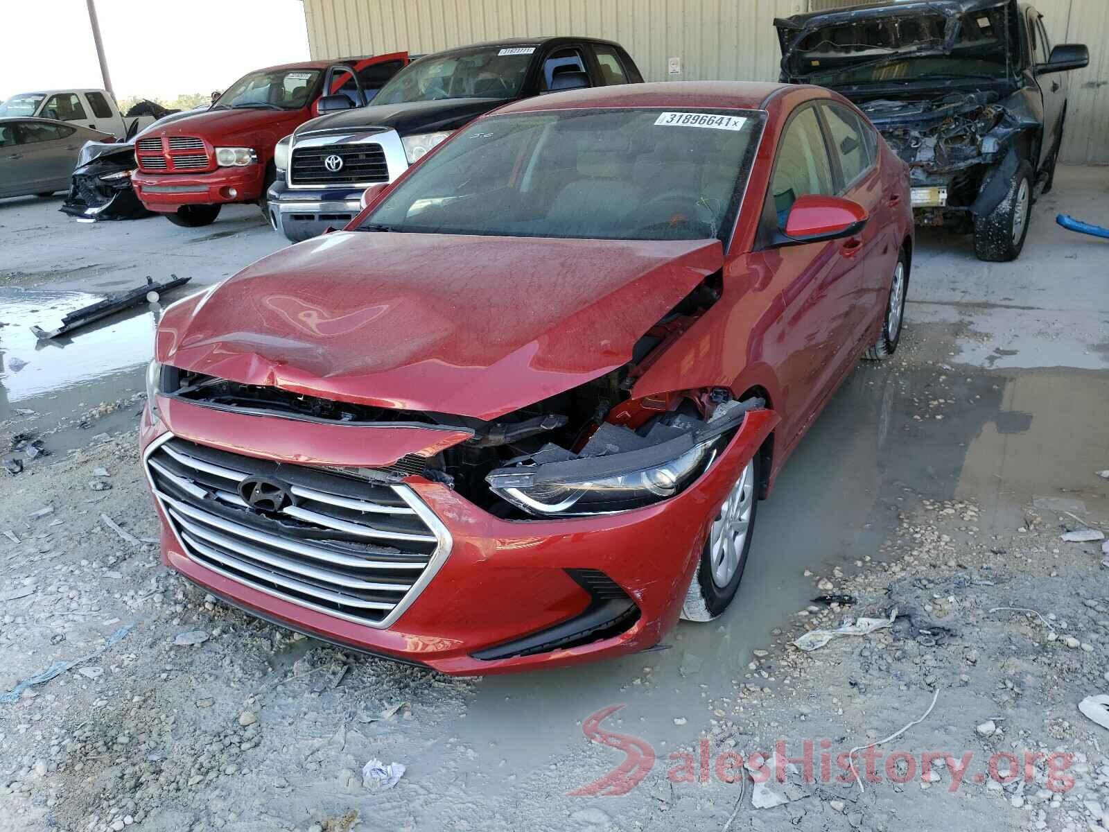 5NPD74LF7JH354431 2018 HYUNDAI ELANTRA