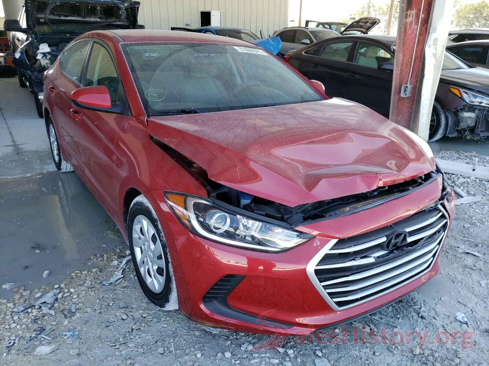 5NPD74LF7JH354431 2018 HYUNDAI ELANTRA