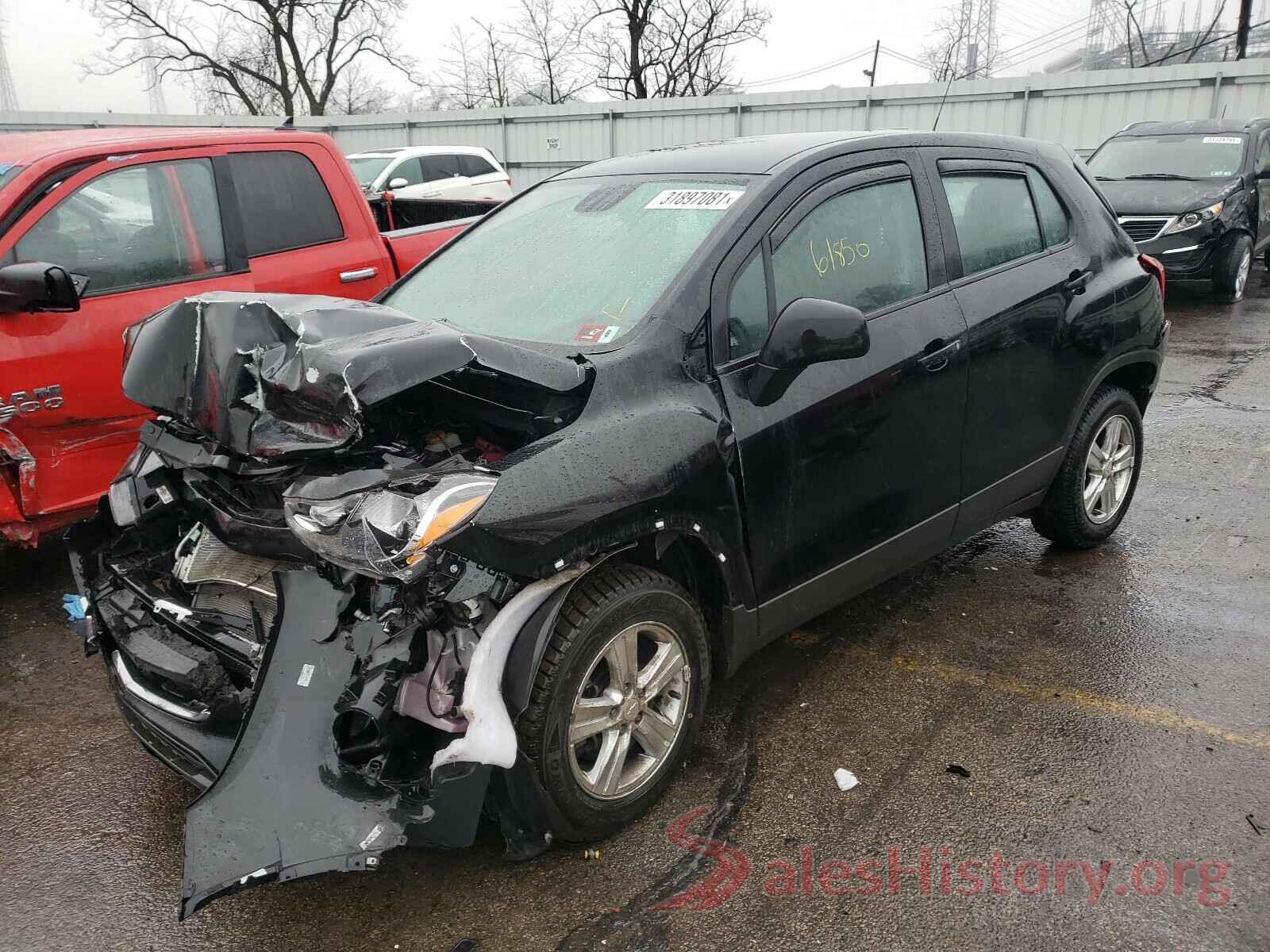 3GNCJNSB3JL290820 2018 CHEVROLET TRAX