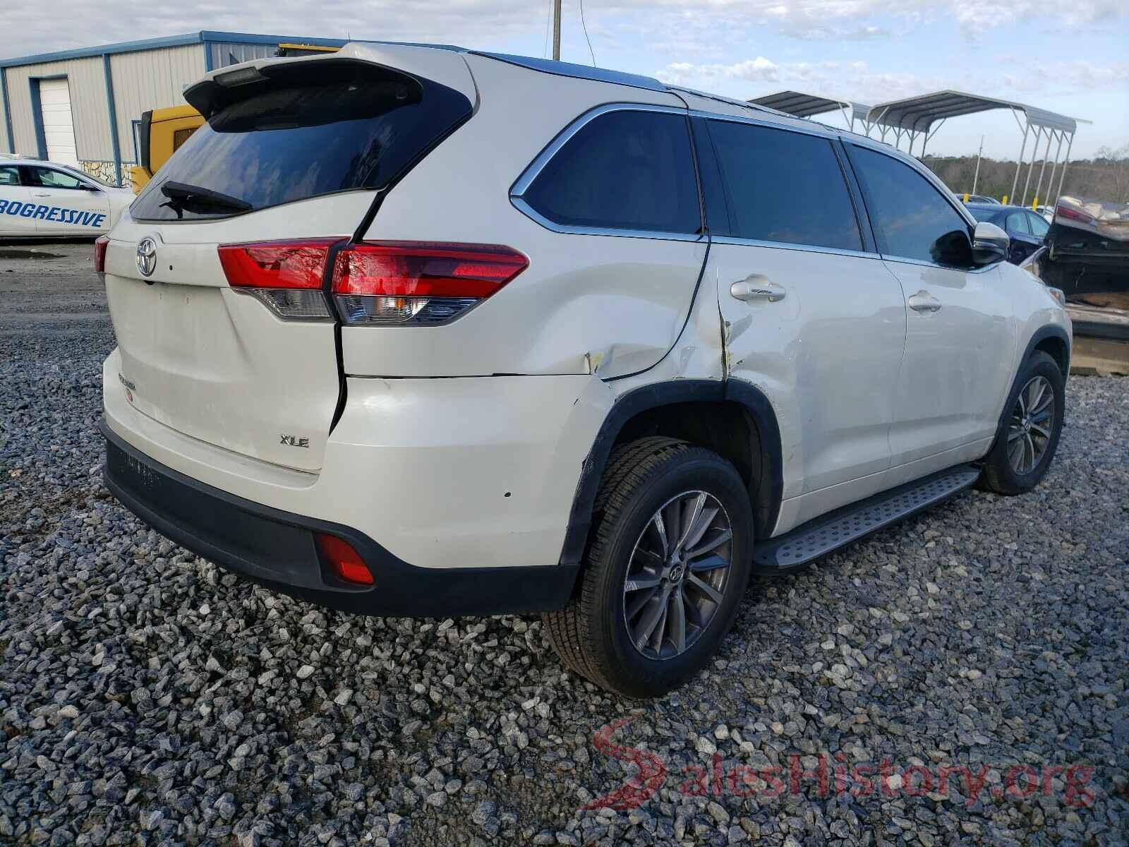 5TDKZRFH3JS533555 2018 TOYOTA HIGHLANDER