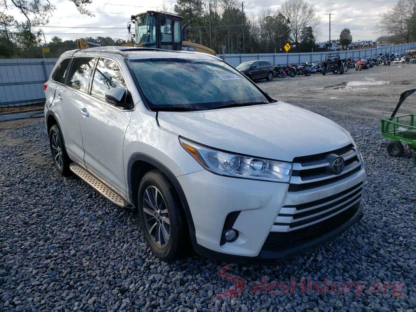 5TDKZRFH3JS533555 2018 TOYOTA HIGHLANDER