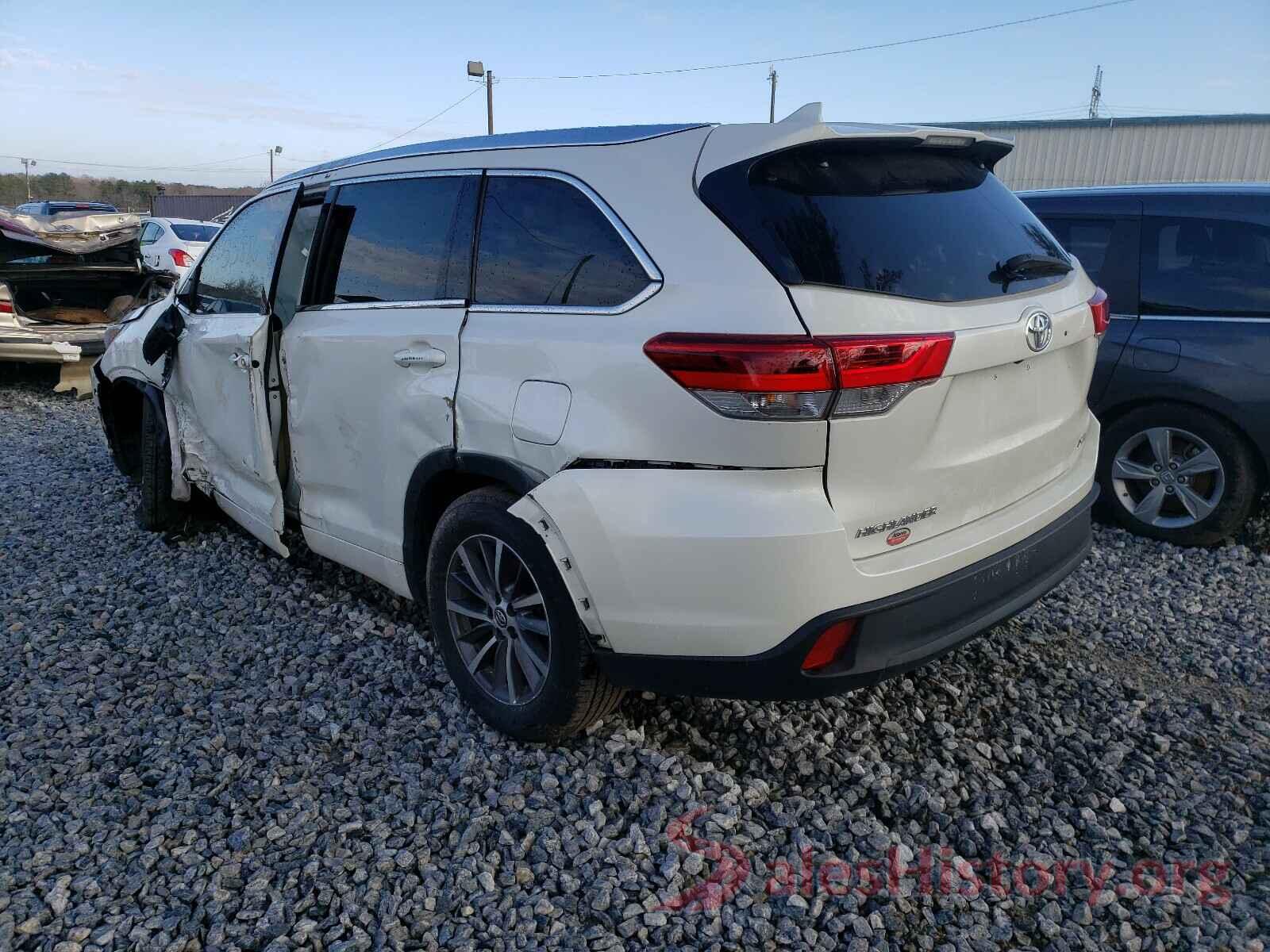 5TDKZRFH3JS533555 2018 TOYOTA HIGHLANDER