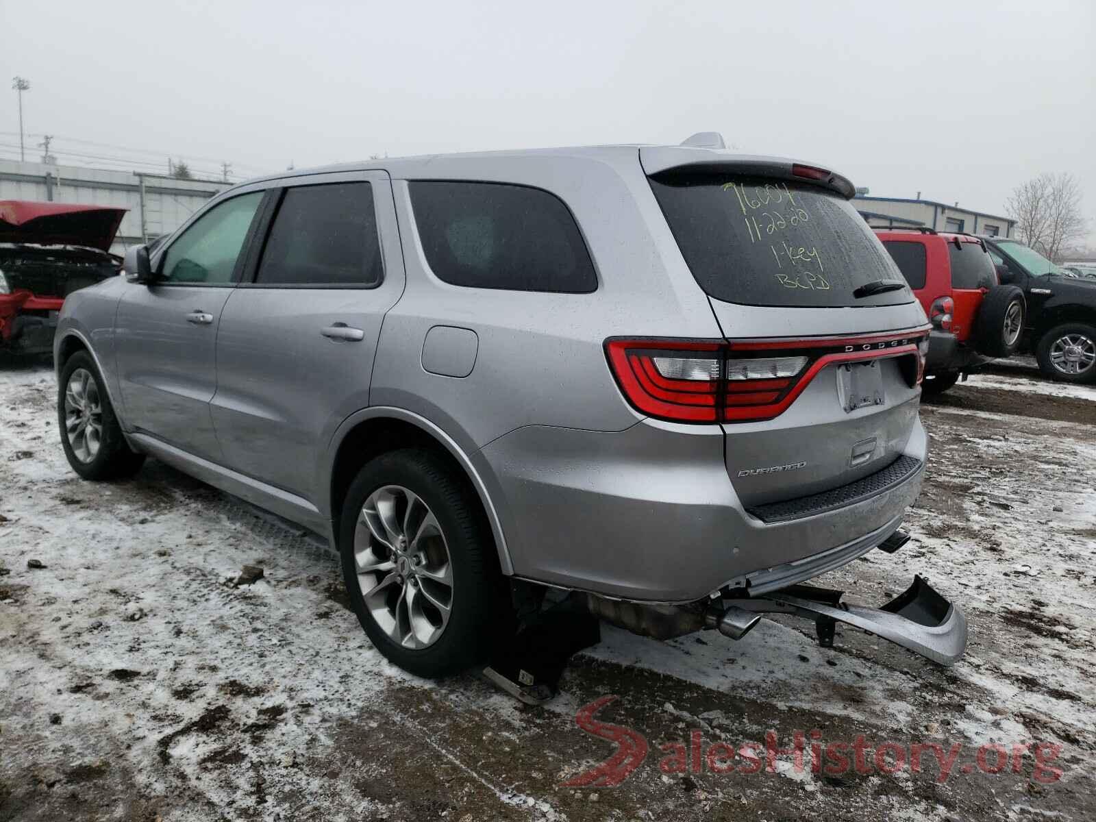 1C4RDJDG8KC744648 2019 DODGE DURANGO