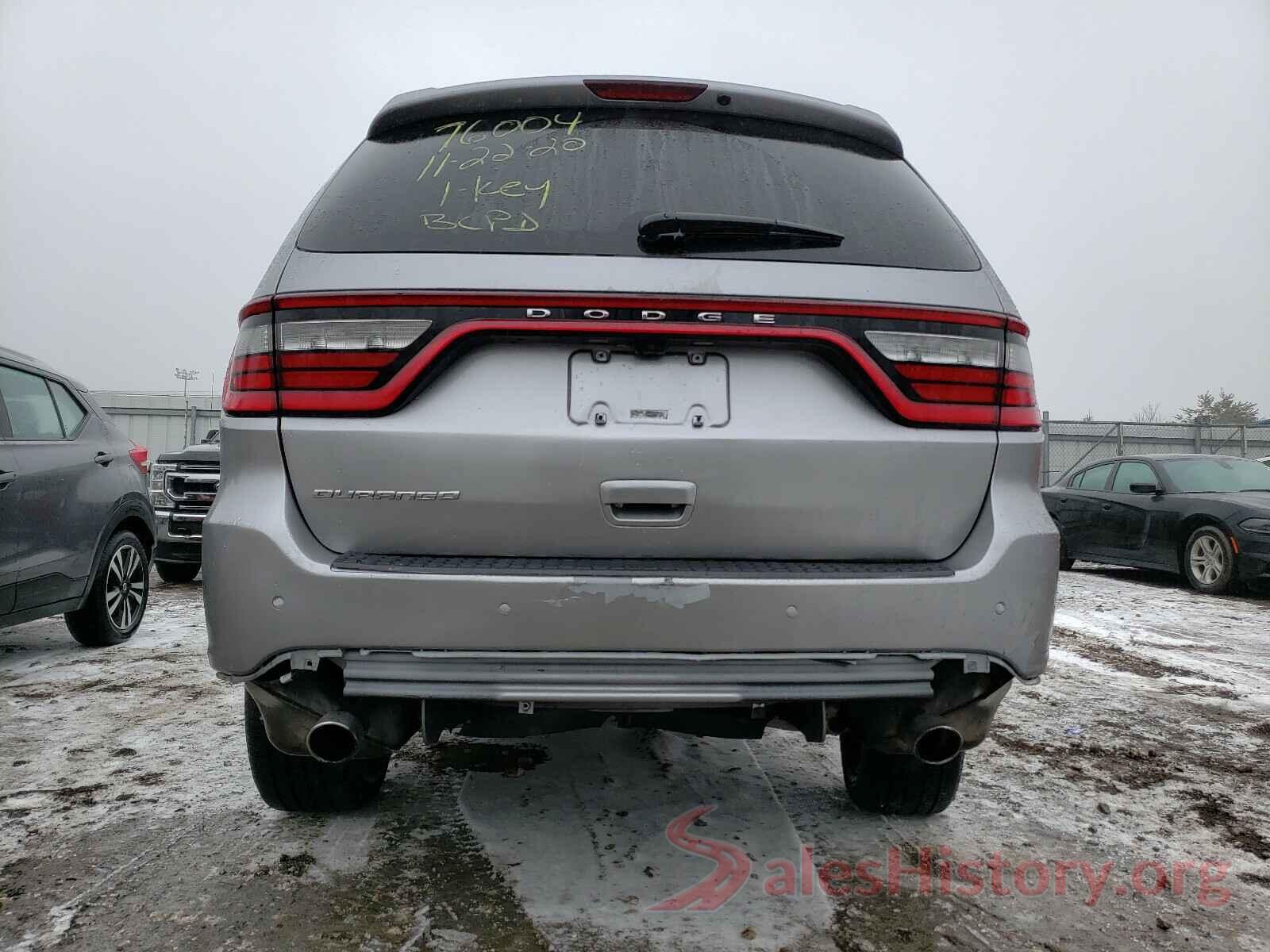 1C4RDJDG8KC744648 2019 DODGE DURANGO