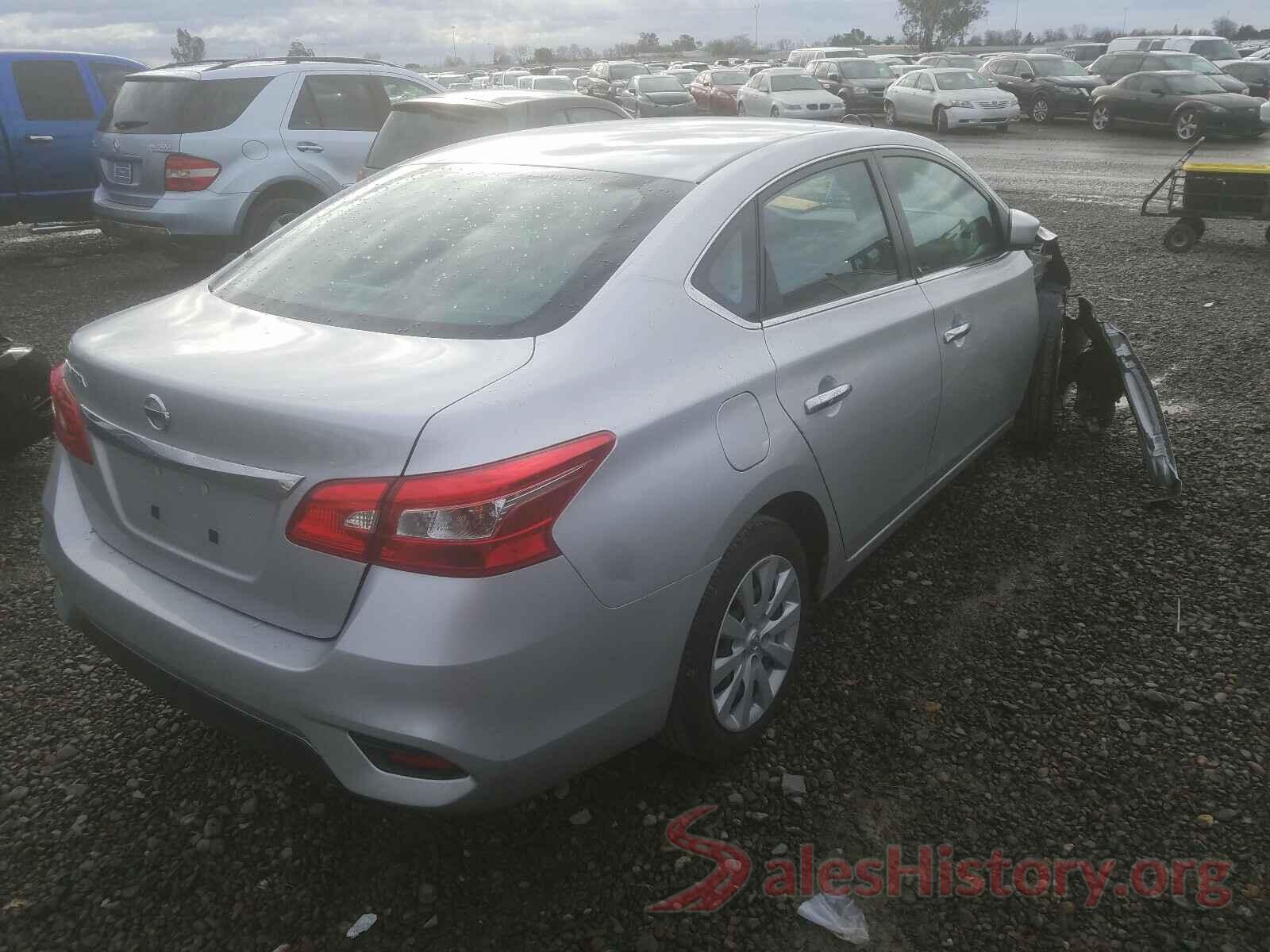 3N1AB7APXKY262901 2019 NISSAN SENTRA