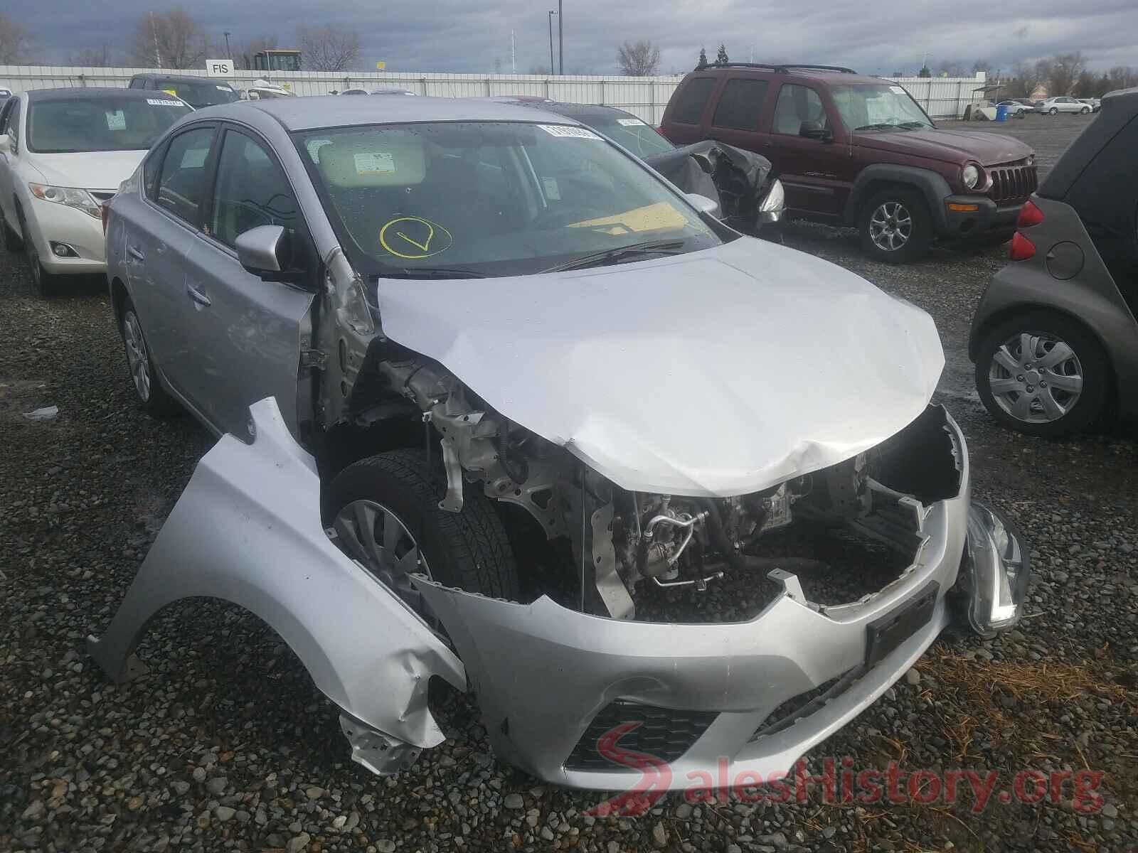 3N1AB7APXKY262901 2019 NISSAN SENTRA