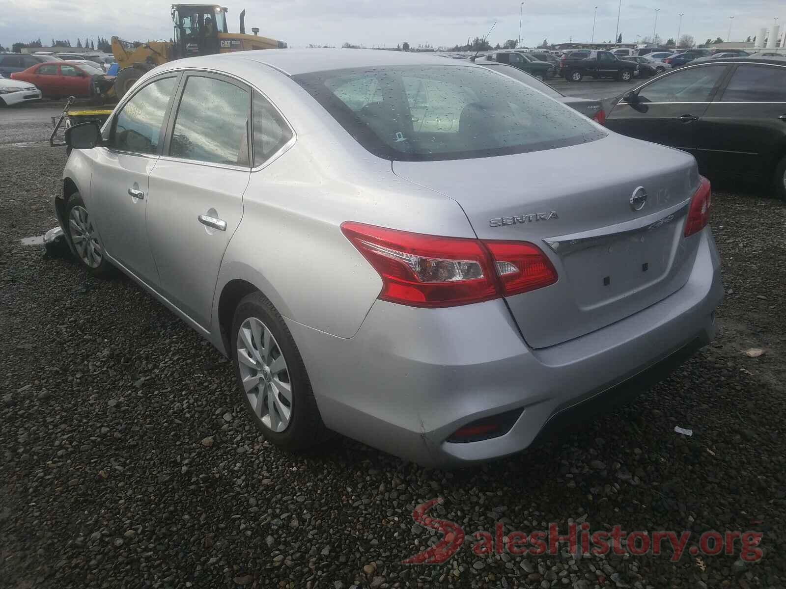 3N1AB7APXKY262901 2019 NISSAN SENTRA