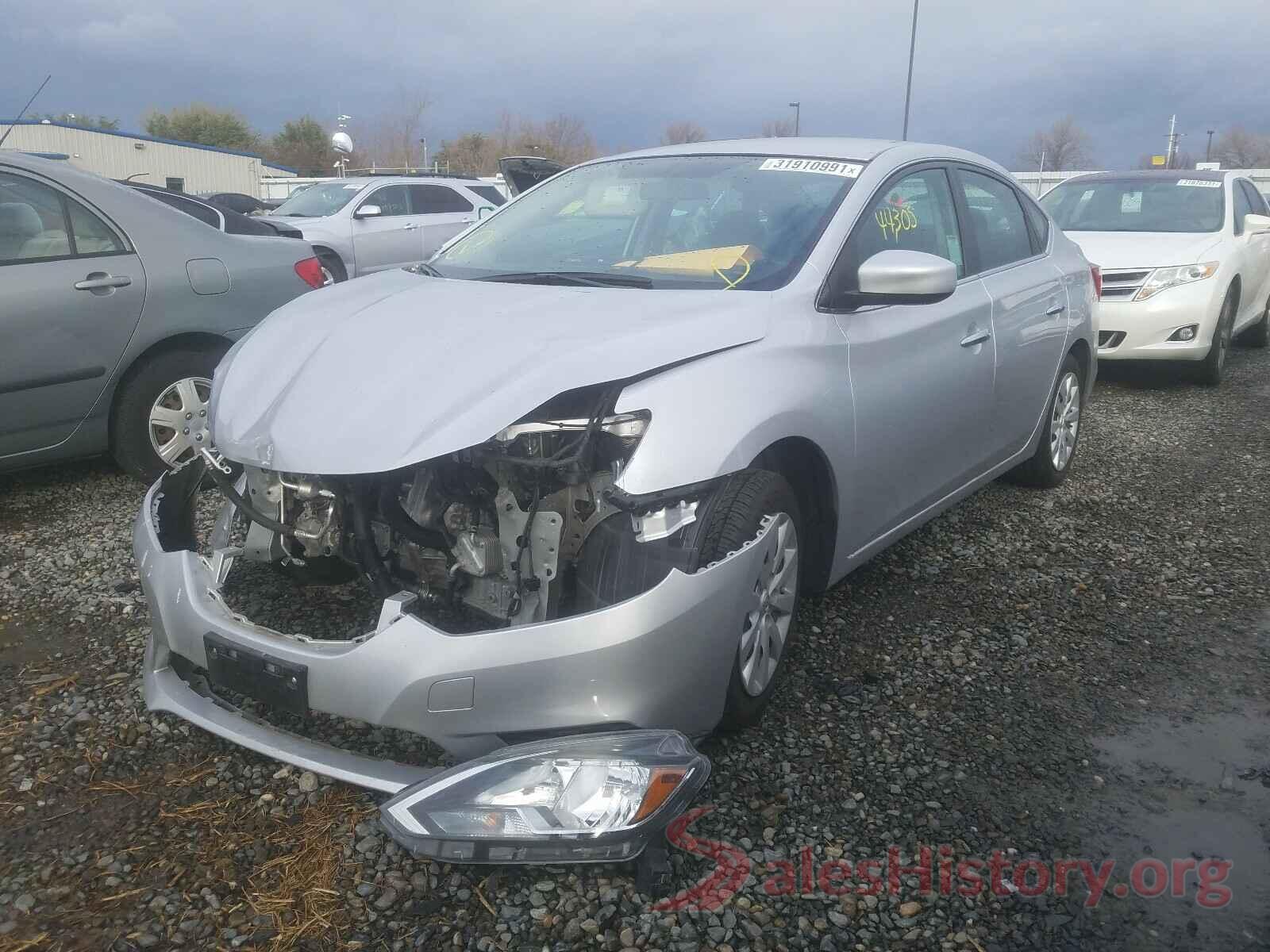 3N1AB7APXKY262901 2019 NISSAN SENTRA