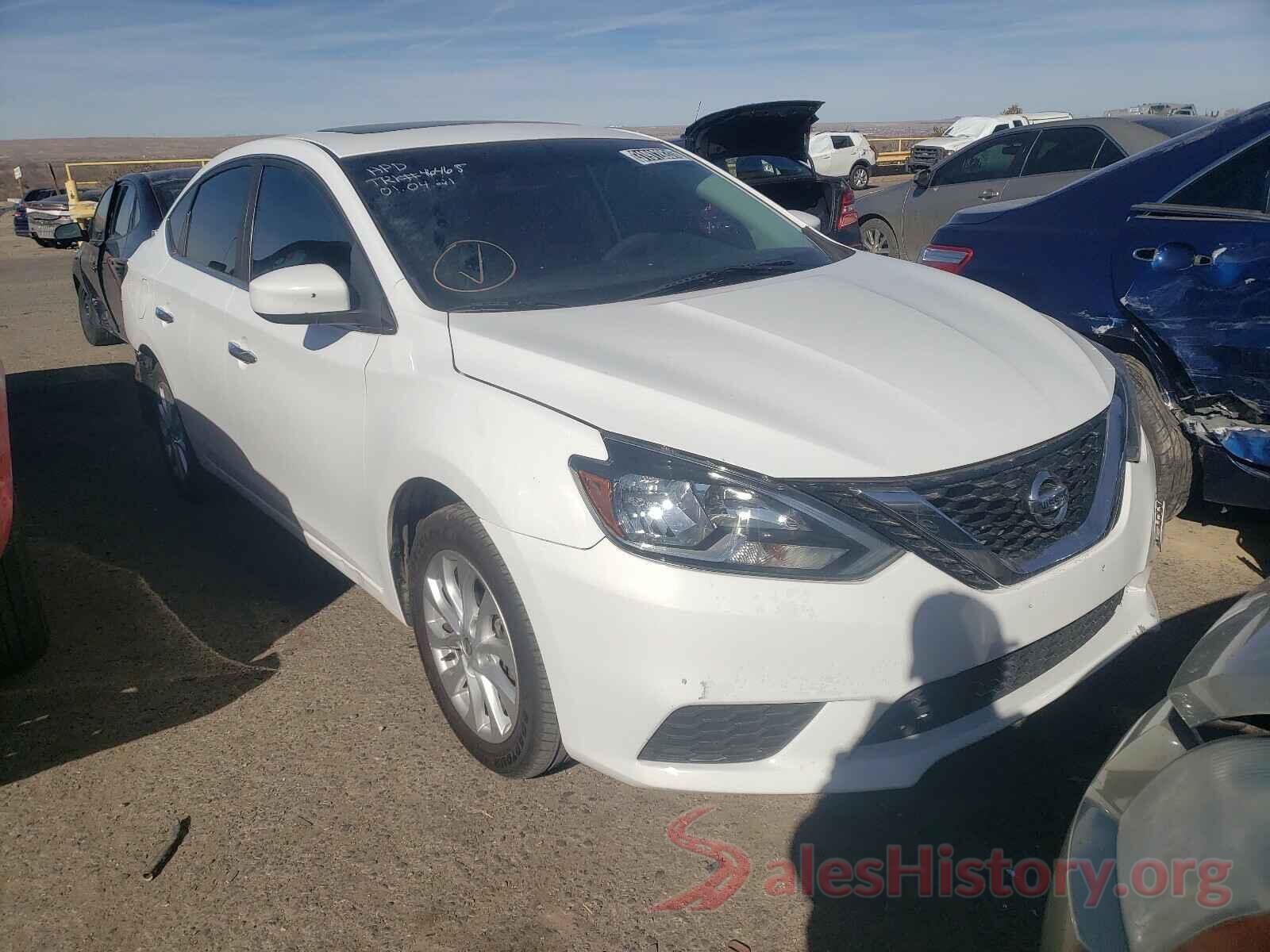 3N1AB7AP0HY346105 2017 NISSAN SENTRA