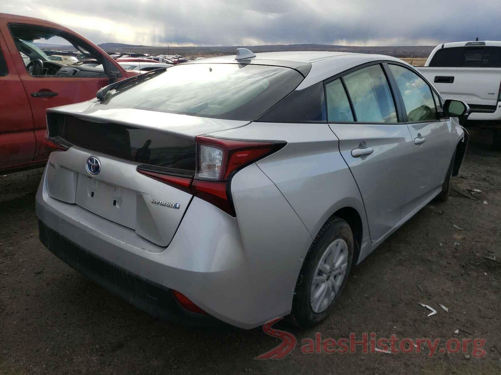 JTDKARFU6L3109327 2020 TOYOTA PRIUS