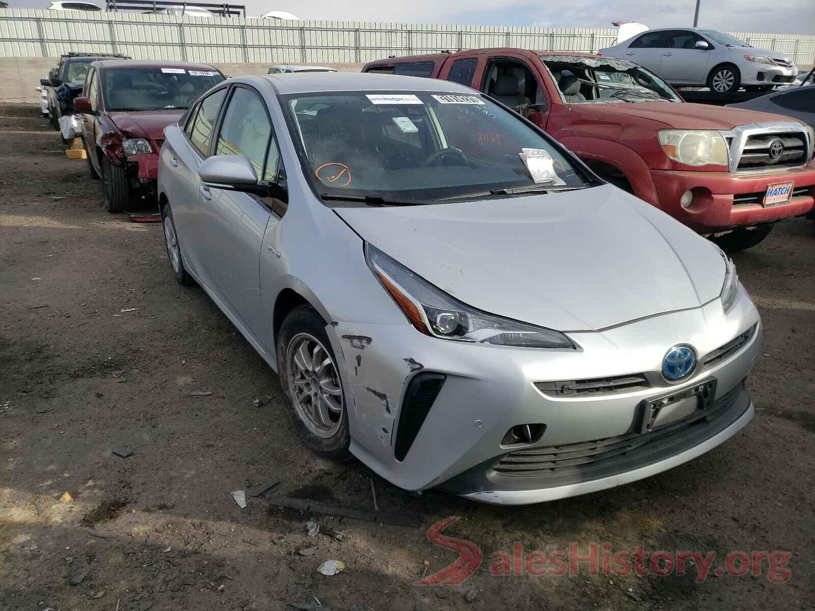 JTDKARFU6L3109327 2020 TOYOTA PRIUS