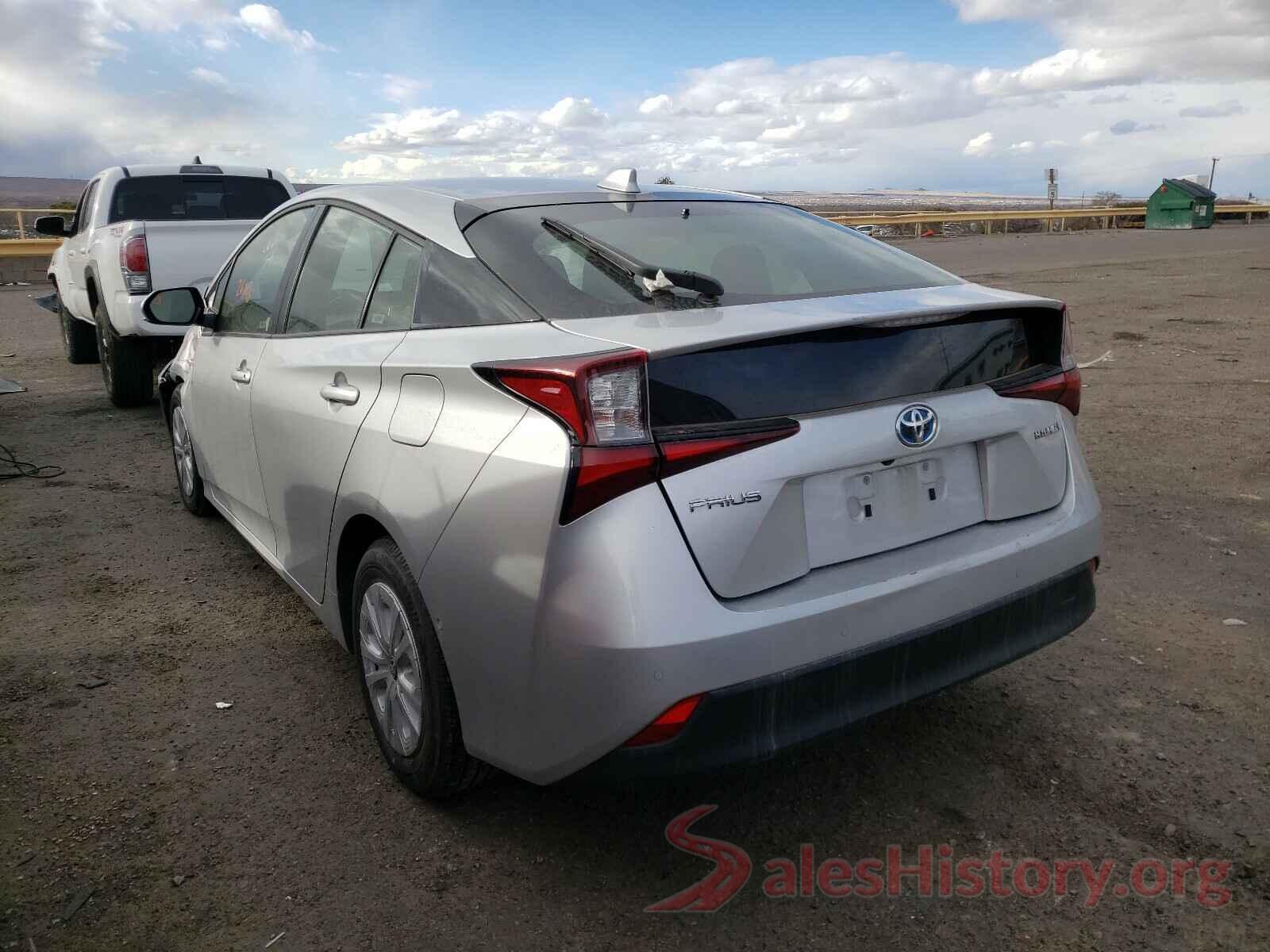 JTDKARFU6L3109327 2020 TOYOTA PRIUS