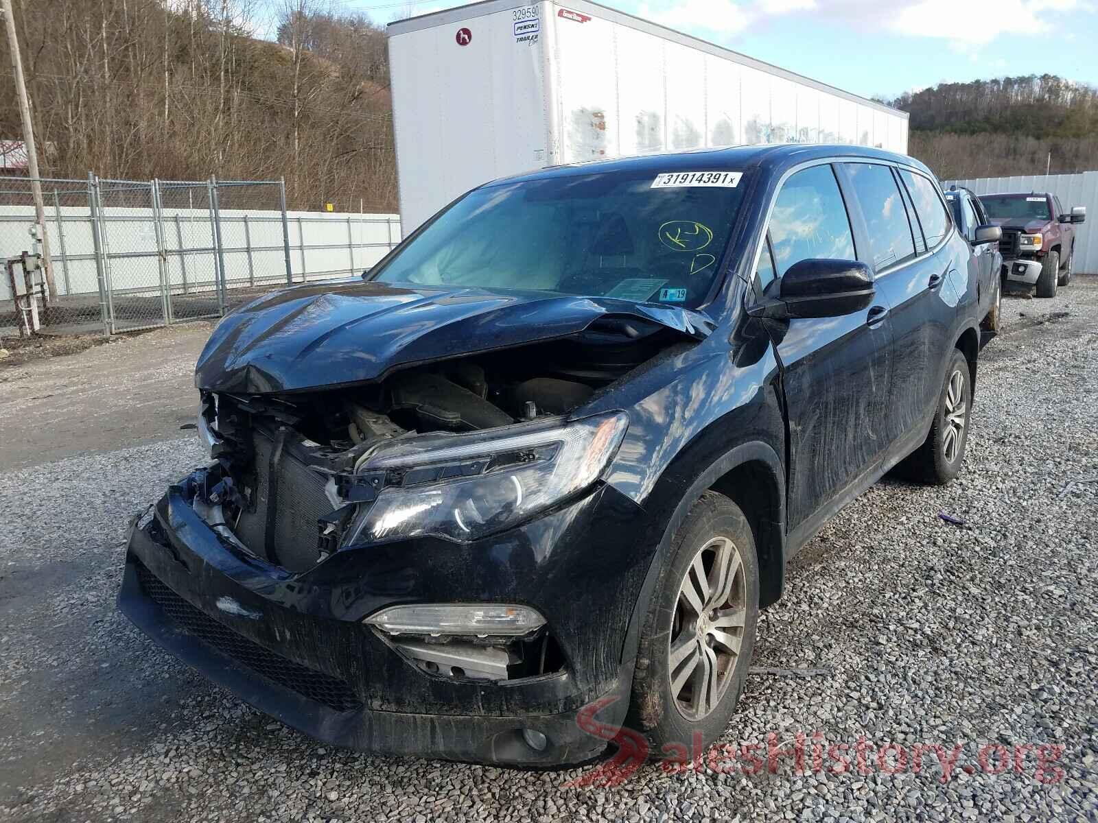 5FNYF6H55HB003087 2017 HONDA PILOT